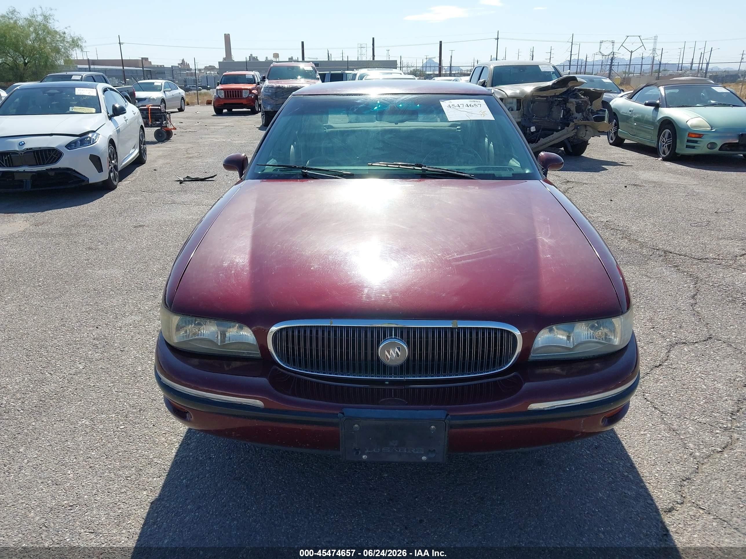 1997 Buick Lesabre Custom Бордовый vin: 1G4HP52K8VH482974