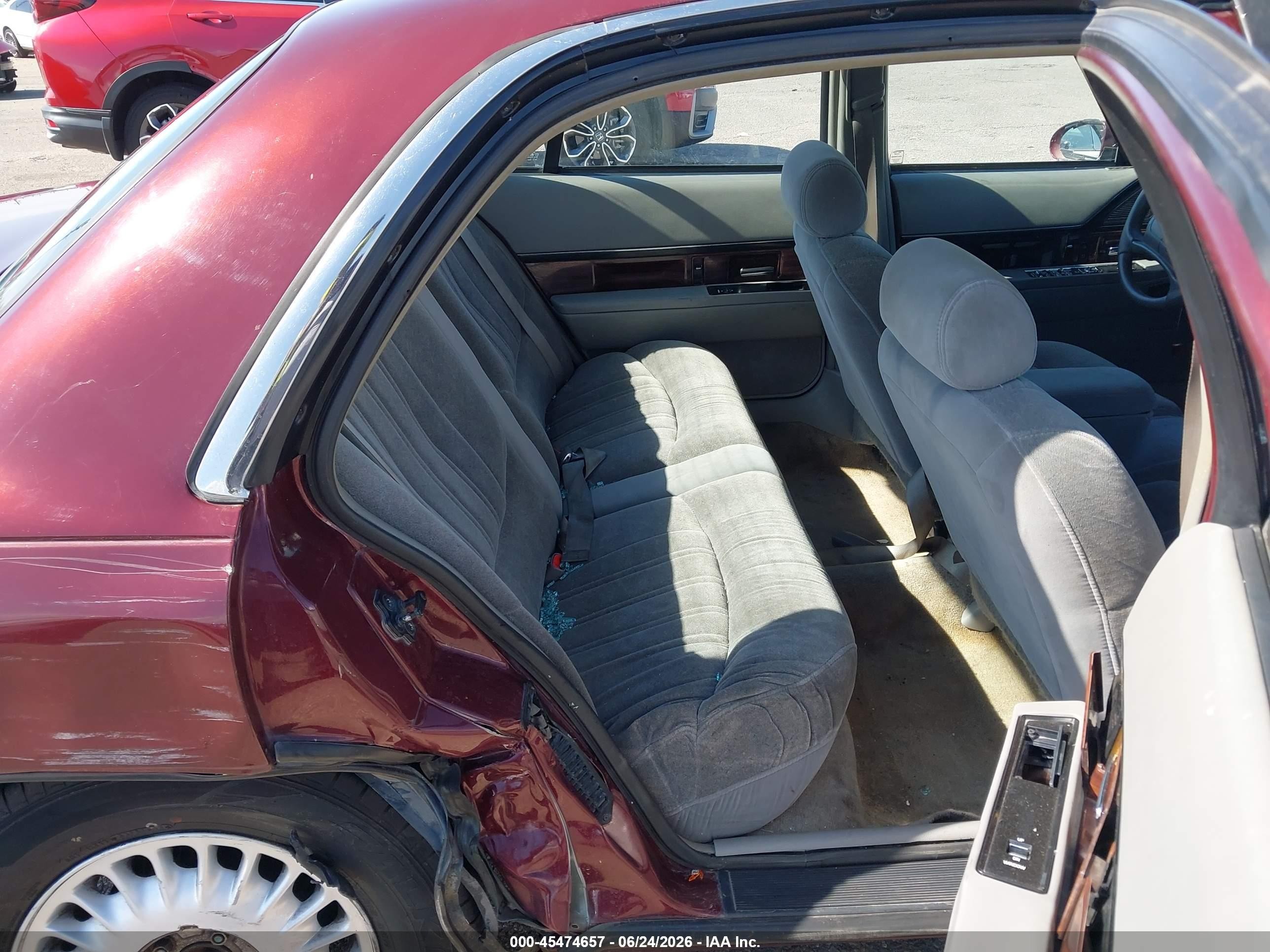 1997 Buick Lesabre Custom Бордовый vin: 1G4HP52K8VH482974