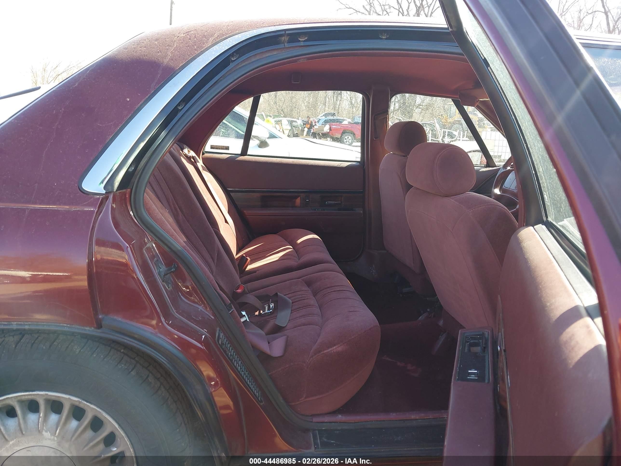 1999 Buick Lesabre Custom Maroon vin: 1G4HP52K8XH493590