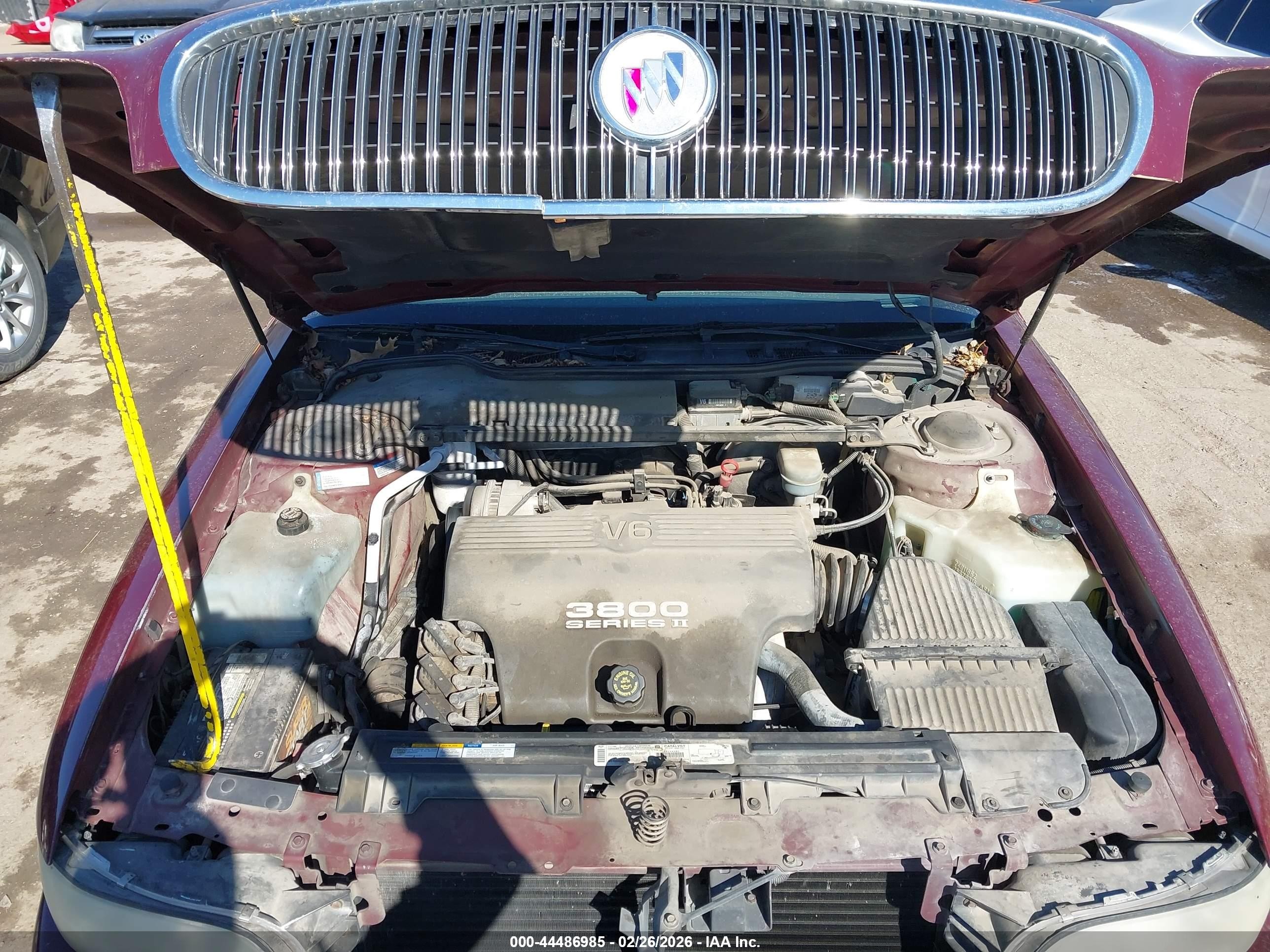 1999 Buick Lesabre Custom Maroon vin: 1G4HP52K8XH493590