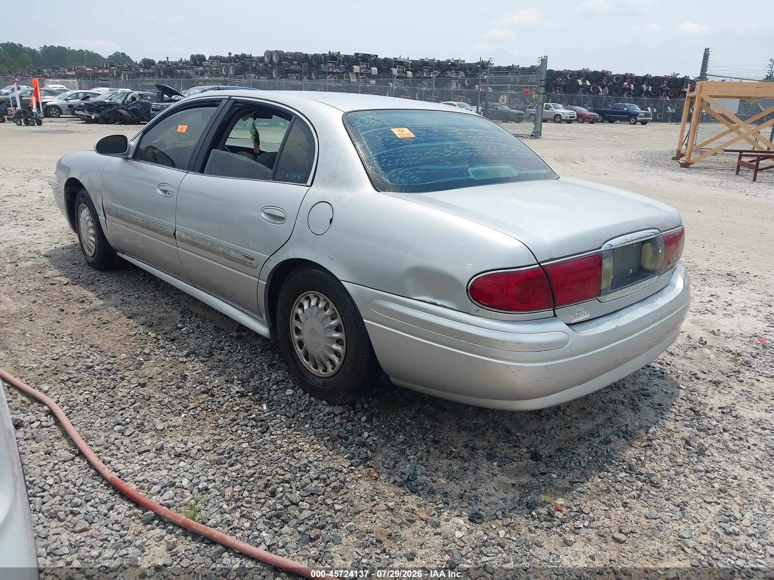 2003 Buick Lesabre Custom Silver vin: 1G4HP52K934110838