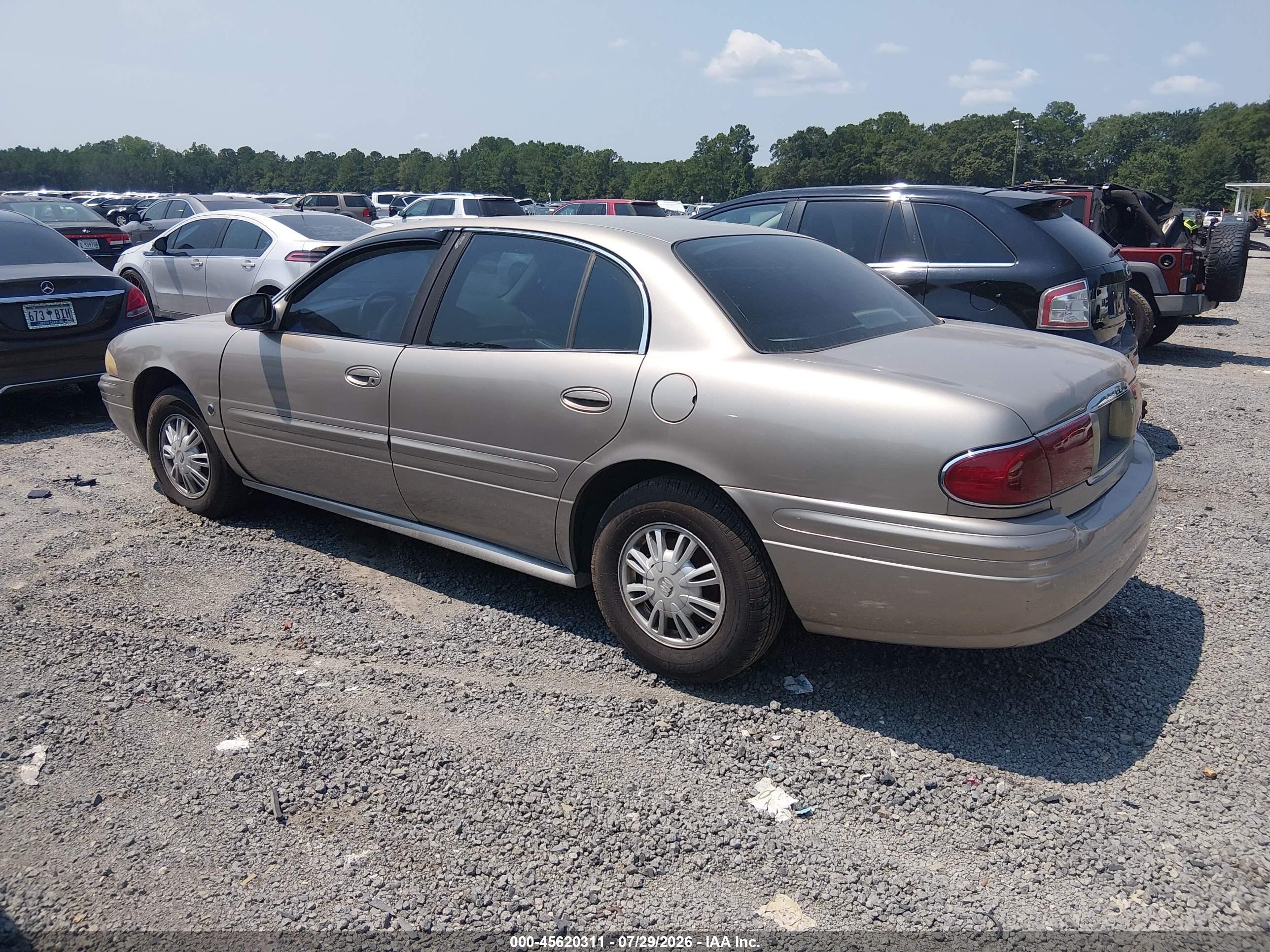2003 Buick Lesabre Custom Beige vin: 1G4HP52K934196376
