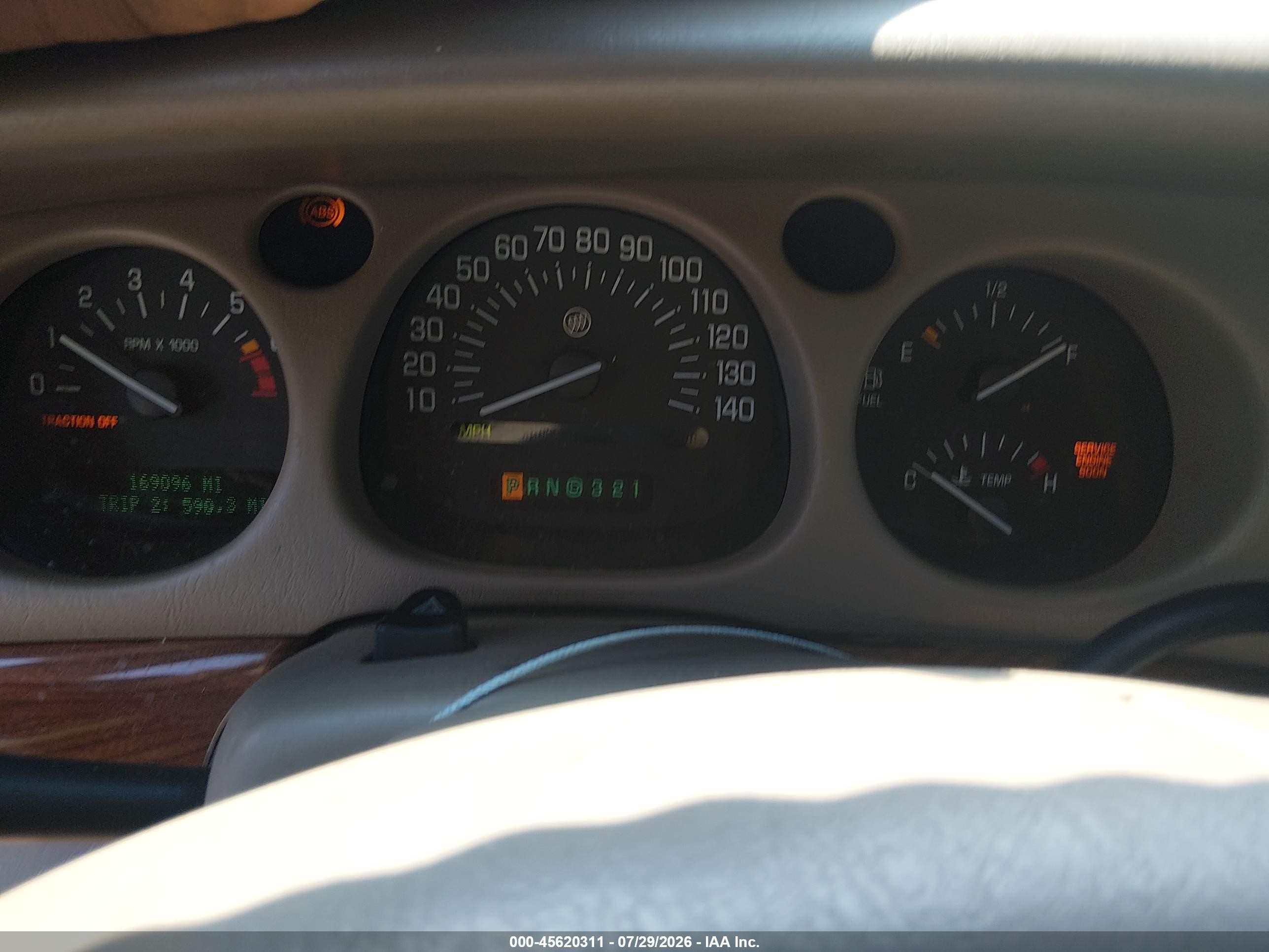 2003 Buick Lesabre Custom Beige vin: 1G4HP52K934196376