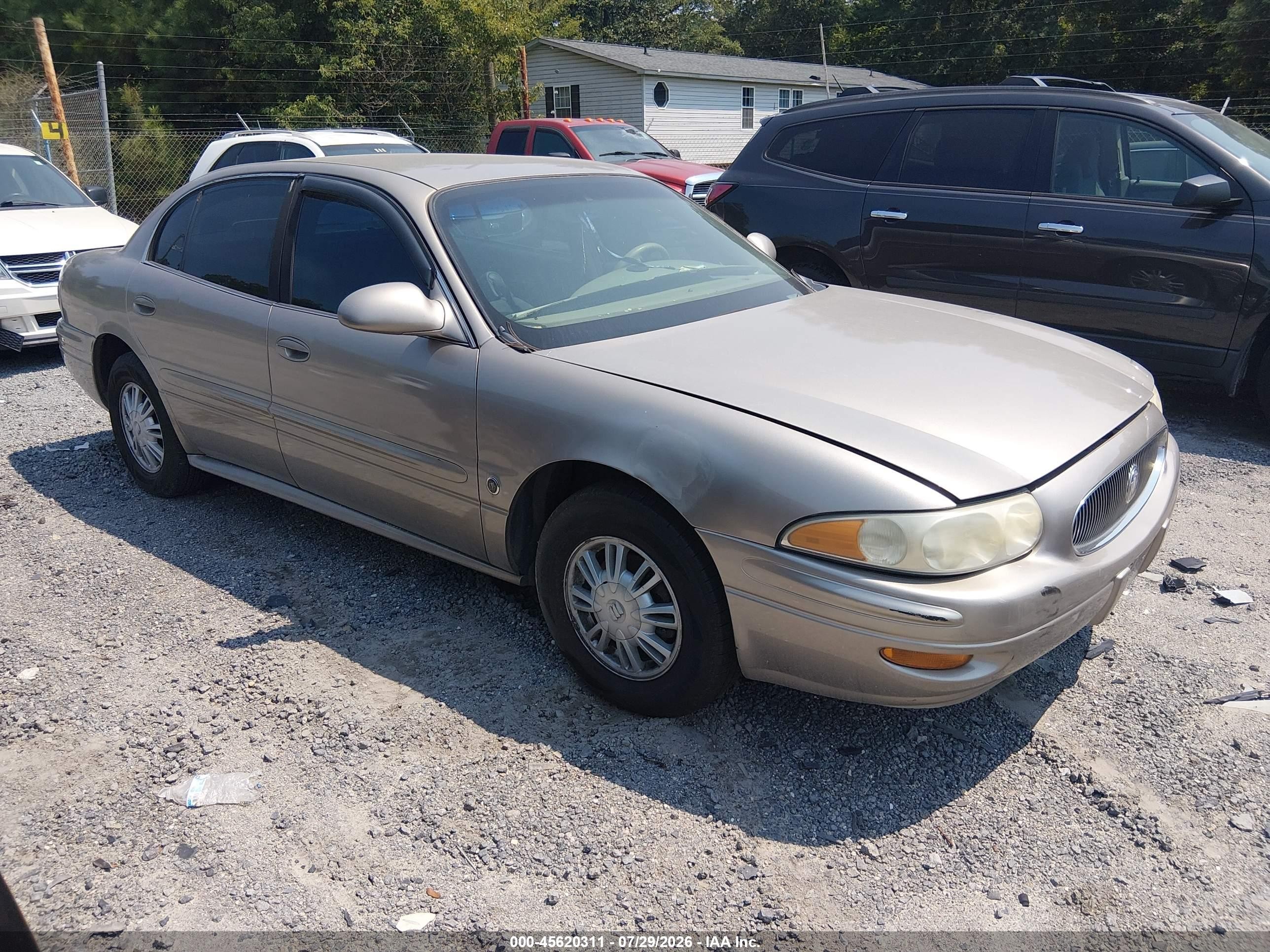 2003 Buick Lesabre Custom Beige vin: 1G4HP52K934196376