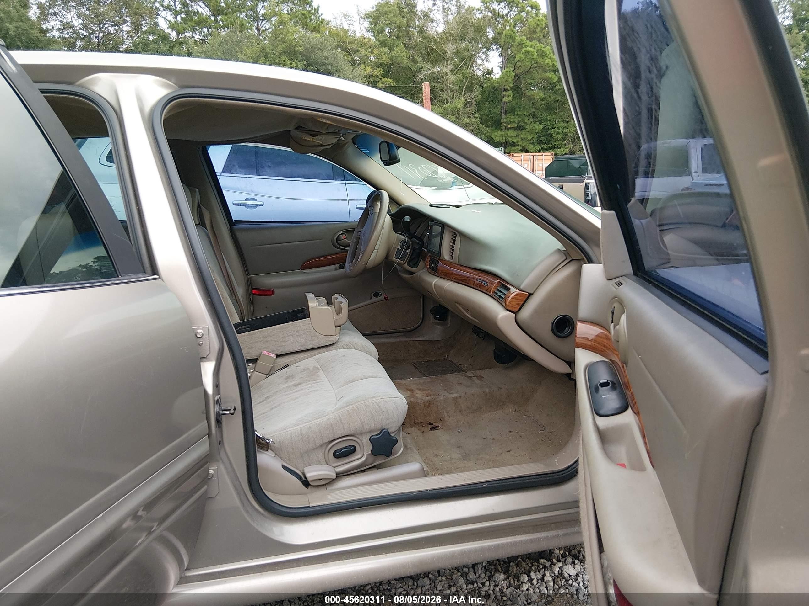 2003 Buick Lesabre Custom Beige vin: 1G4HP52K934196376