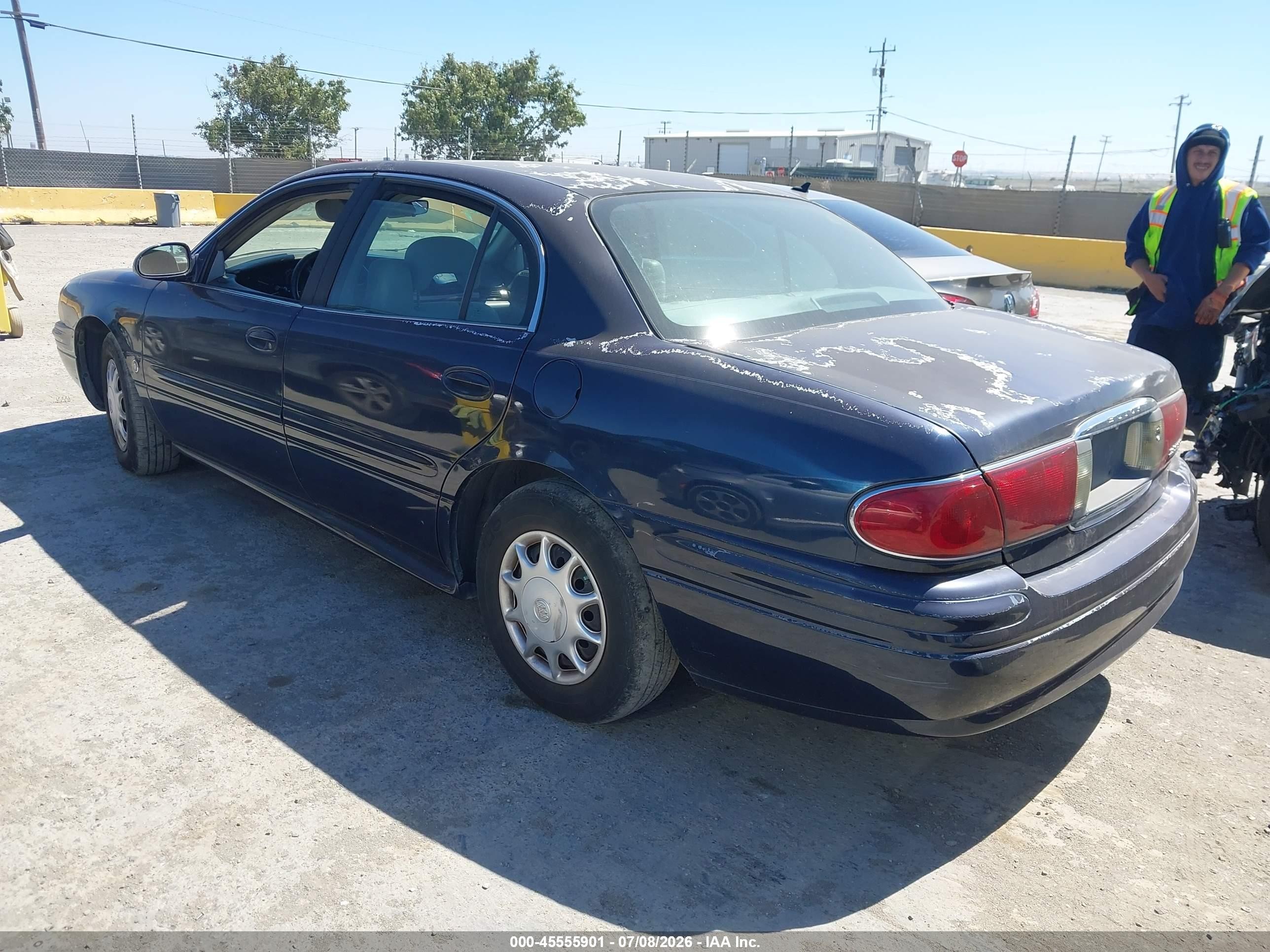 2004 Buick Lesabre Custom Dark Blue vin: 1G4HP52K944101333