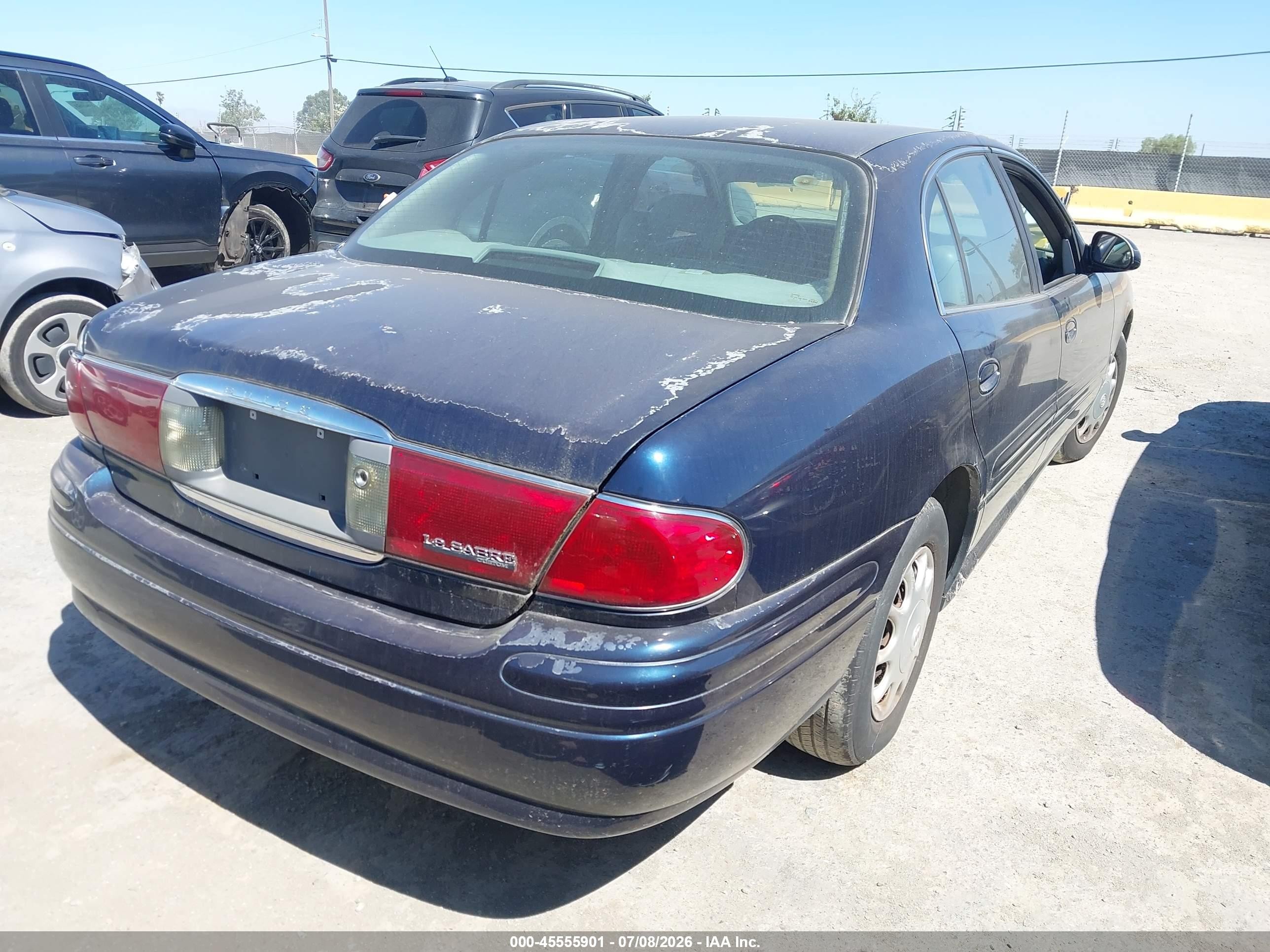 2004 Buick Lesabre Custom Dark Blue vin: 1G4HP52K944101333