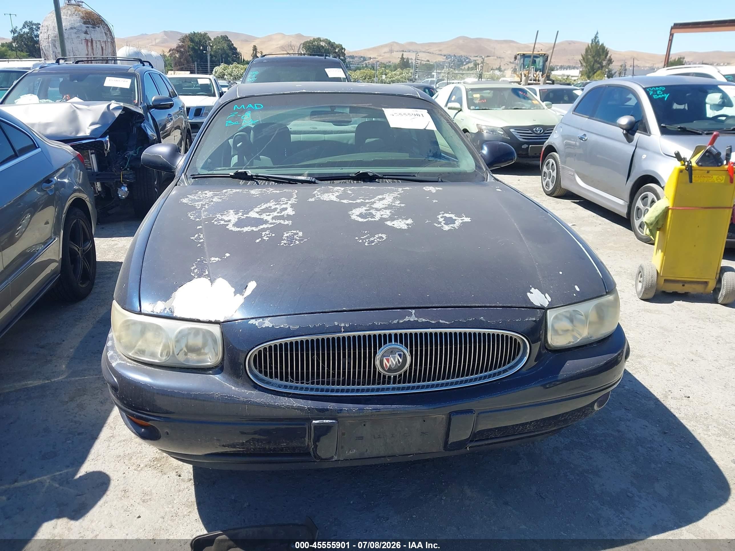 2004 Buick Lesabre Custom Dark Blue vin: 1G4HP52K944101333