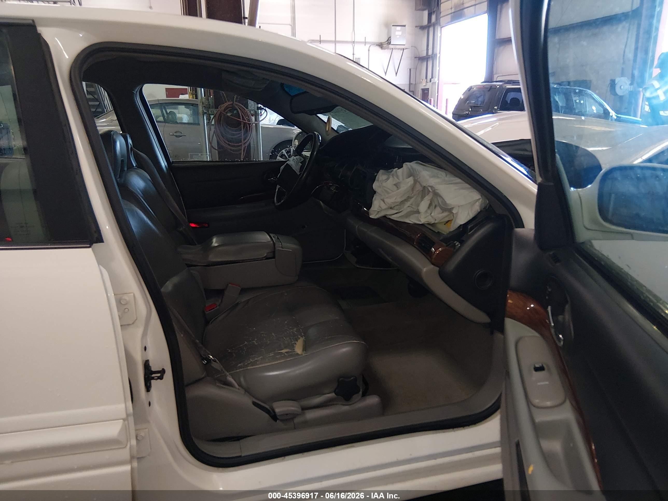 2004 Buick Lesabre Custom White vin: 1G4HP52K944110288