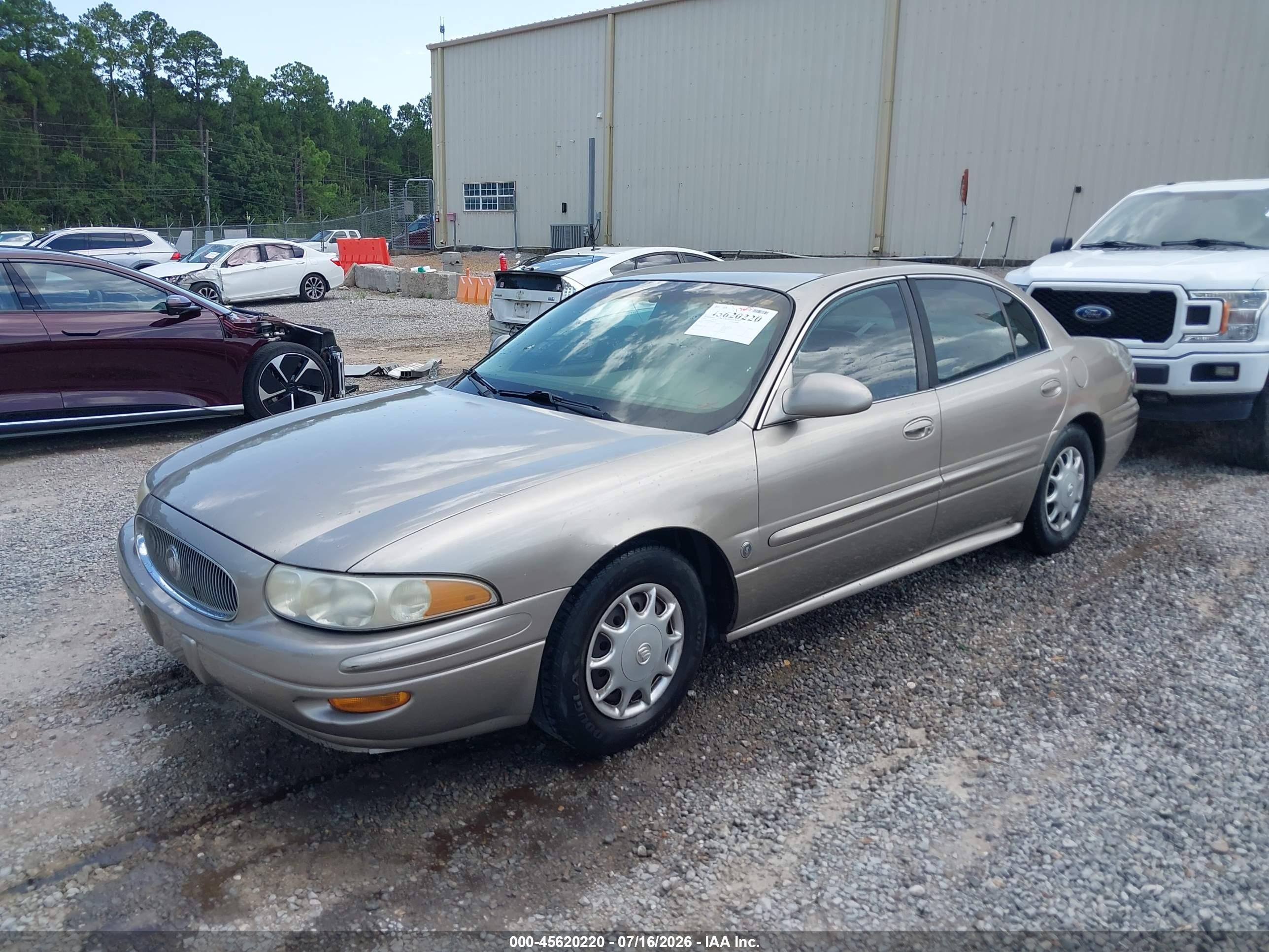 2004 Buick Lesabre Custom Champagne vin: 1G4HP52K944143159