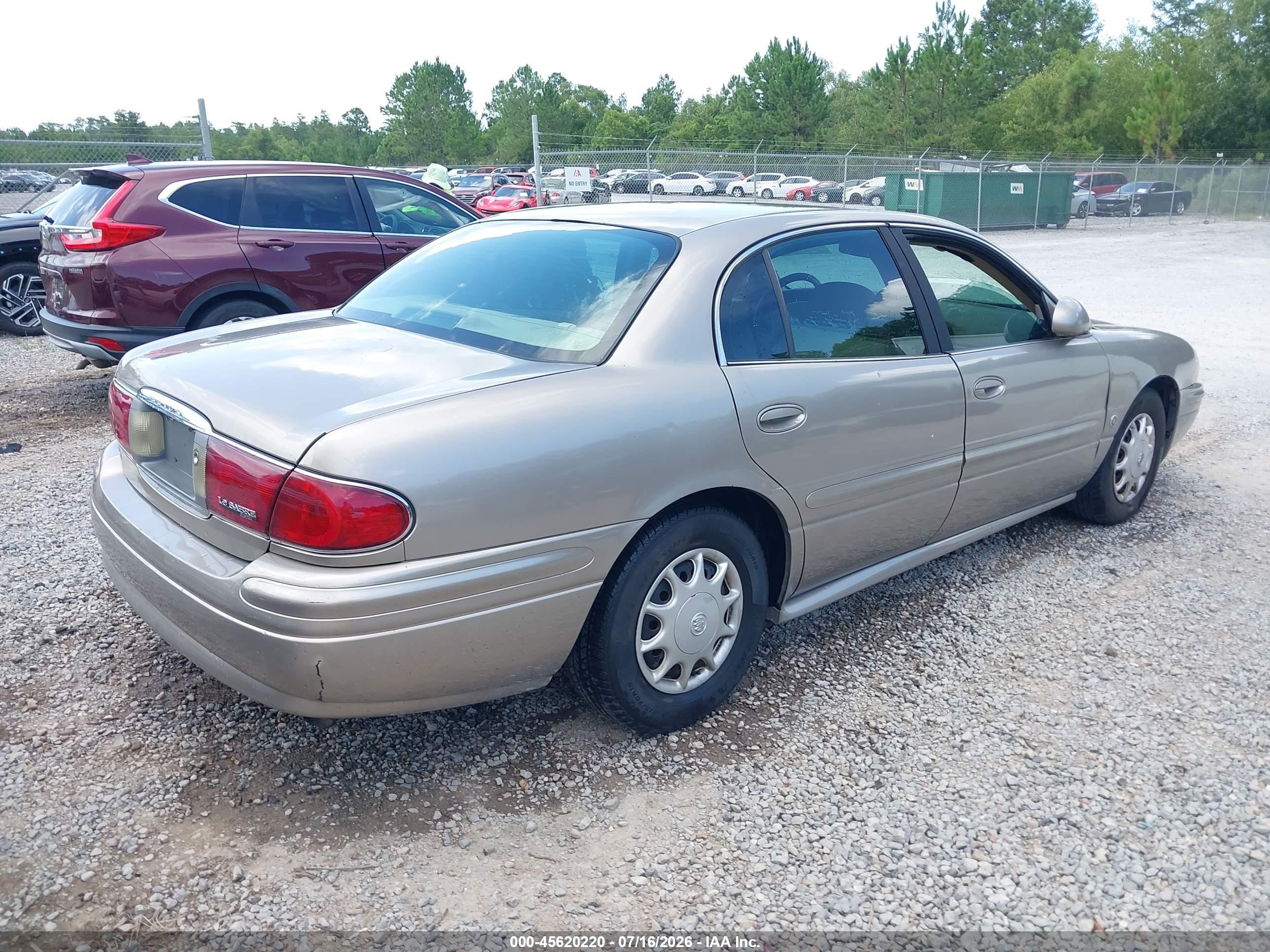 2004 Buick Lesabre Custom Champagne vin: 1G4HP52K944143159