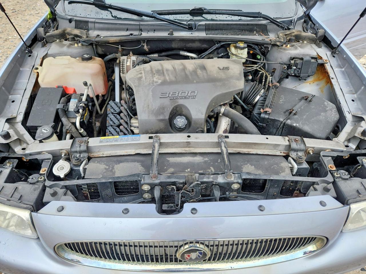 2004 Buick Lesabre Custom Blue vin: 1G4HP52K94U201027