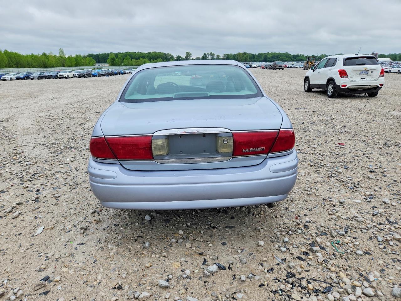 2004 Buick Lesabre Custom Blue vin: 1G4HP52K94U201027