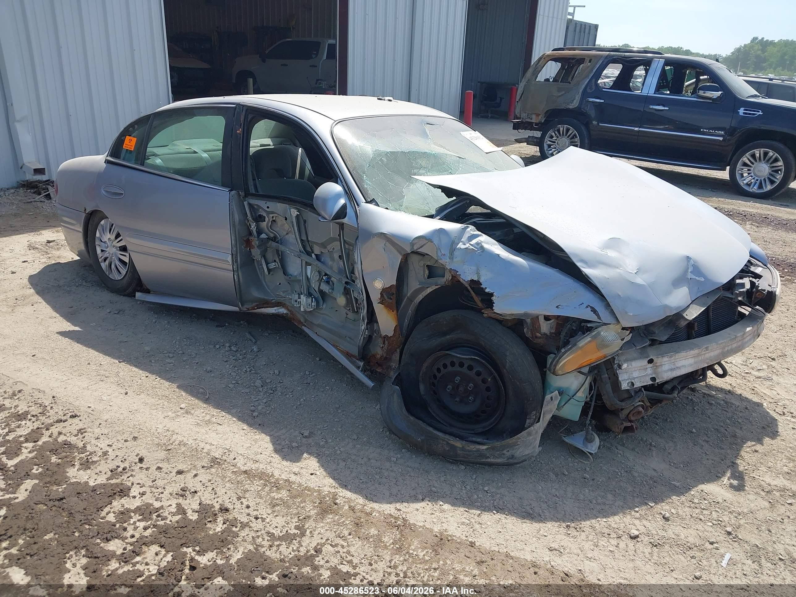 2004 Buick Lesabre Custom Silver vin: 1G4HP52K94U263432