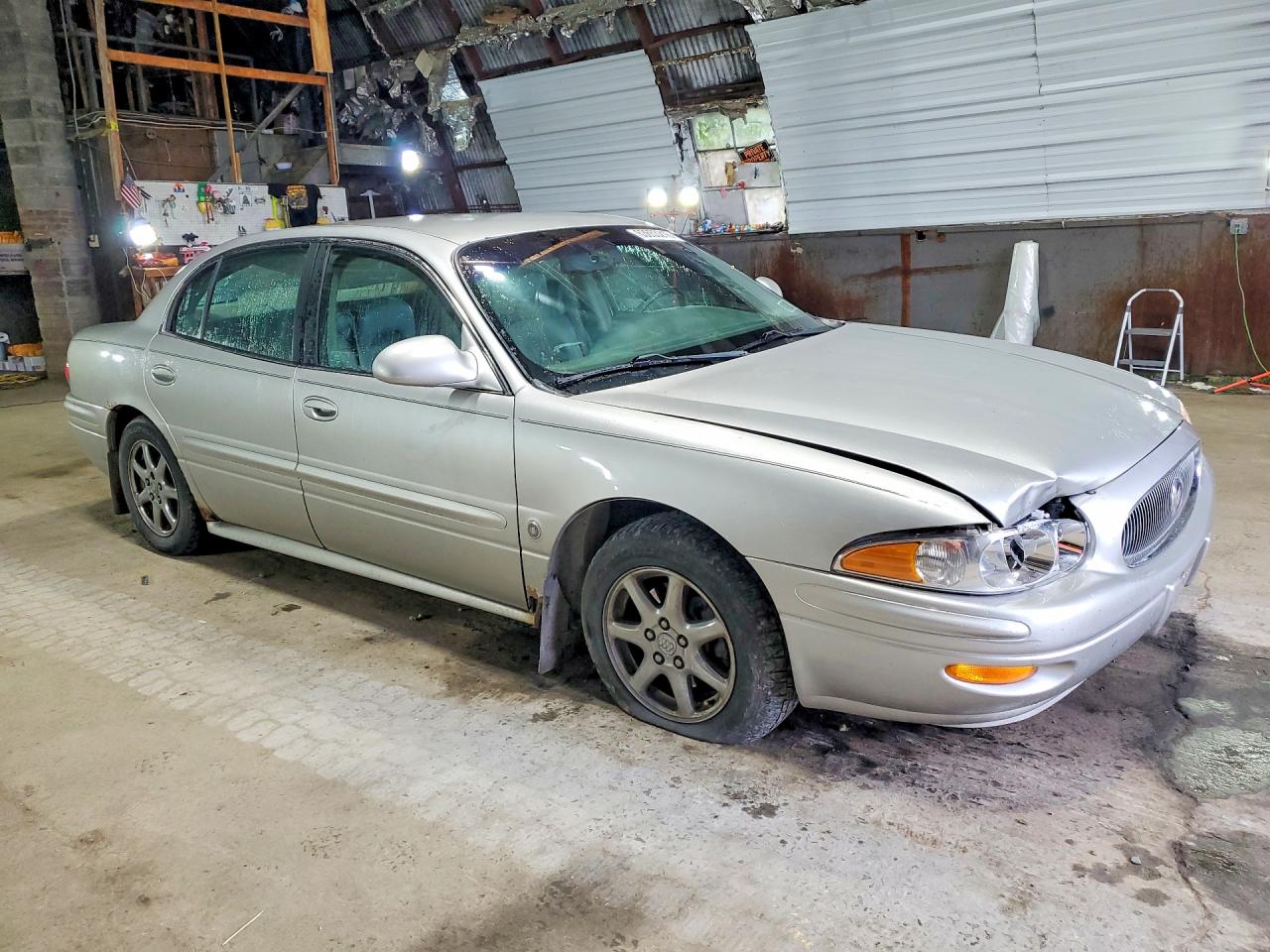 2005 Buick Lesabre Custom Silver vin: 1G4HP52K95U117517