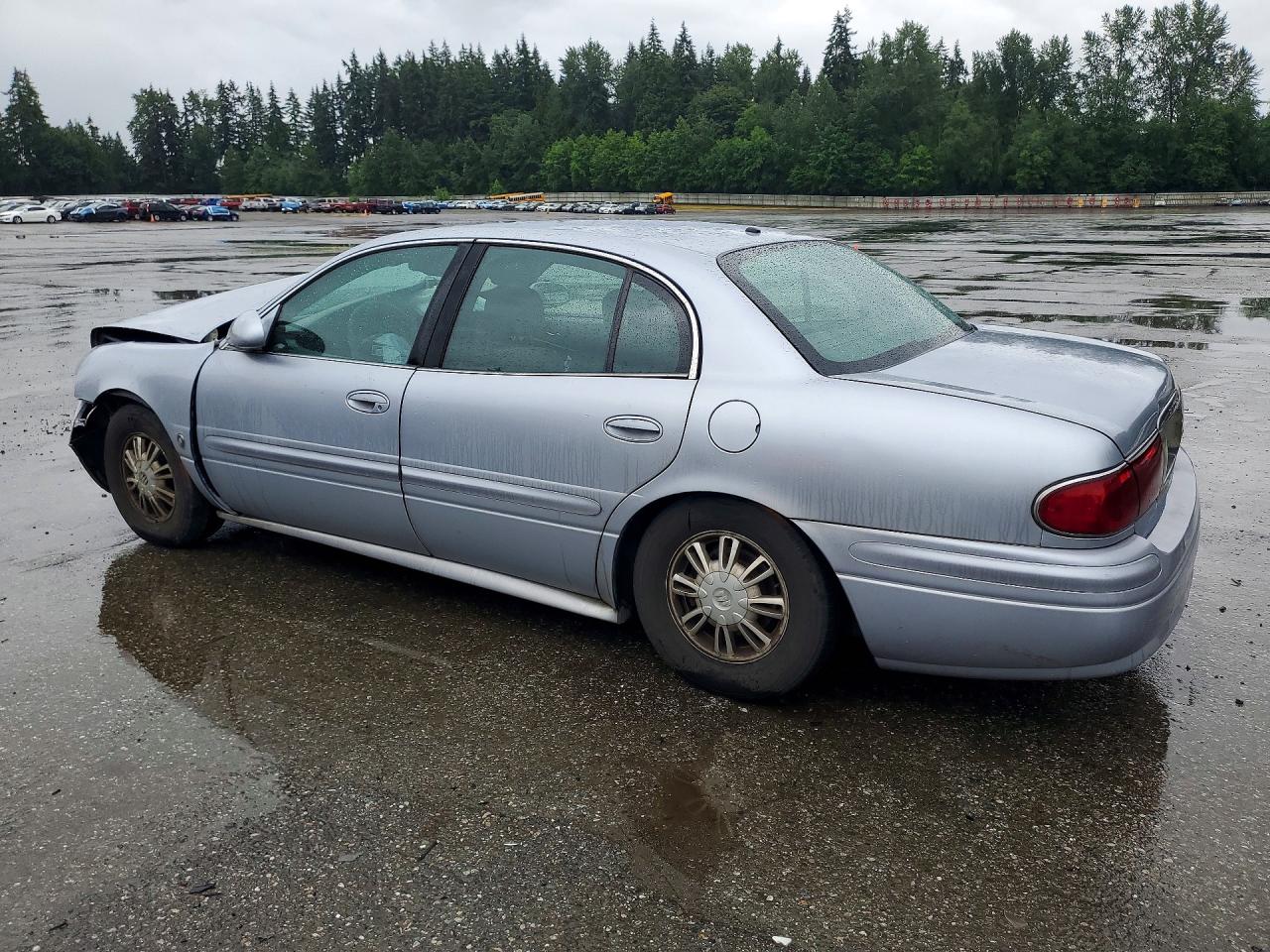 2005 Buick Lesabre Custom Silver vin: 1G4HP52K95U259625