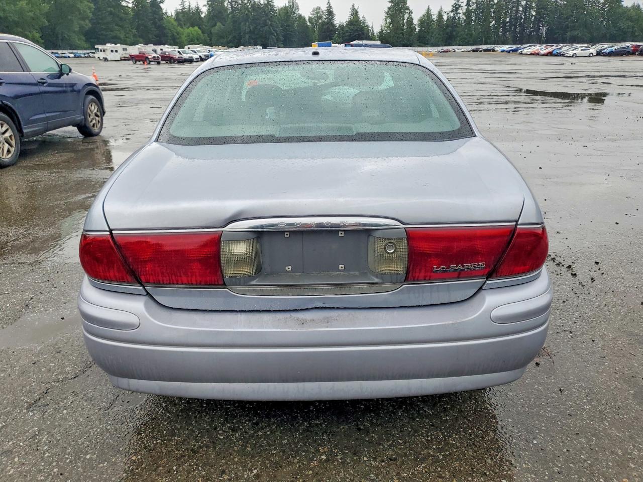 2005 Buick Lesabre Custom Silver vin: 1G4HP52K95U259625