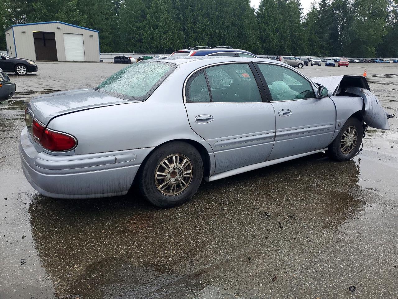2005 Buick Lesabre Custom Silver vin: 1G4HP52K95U259625