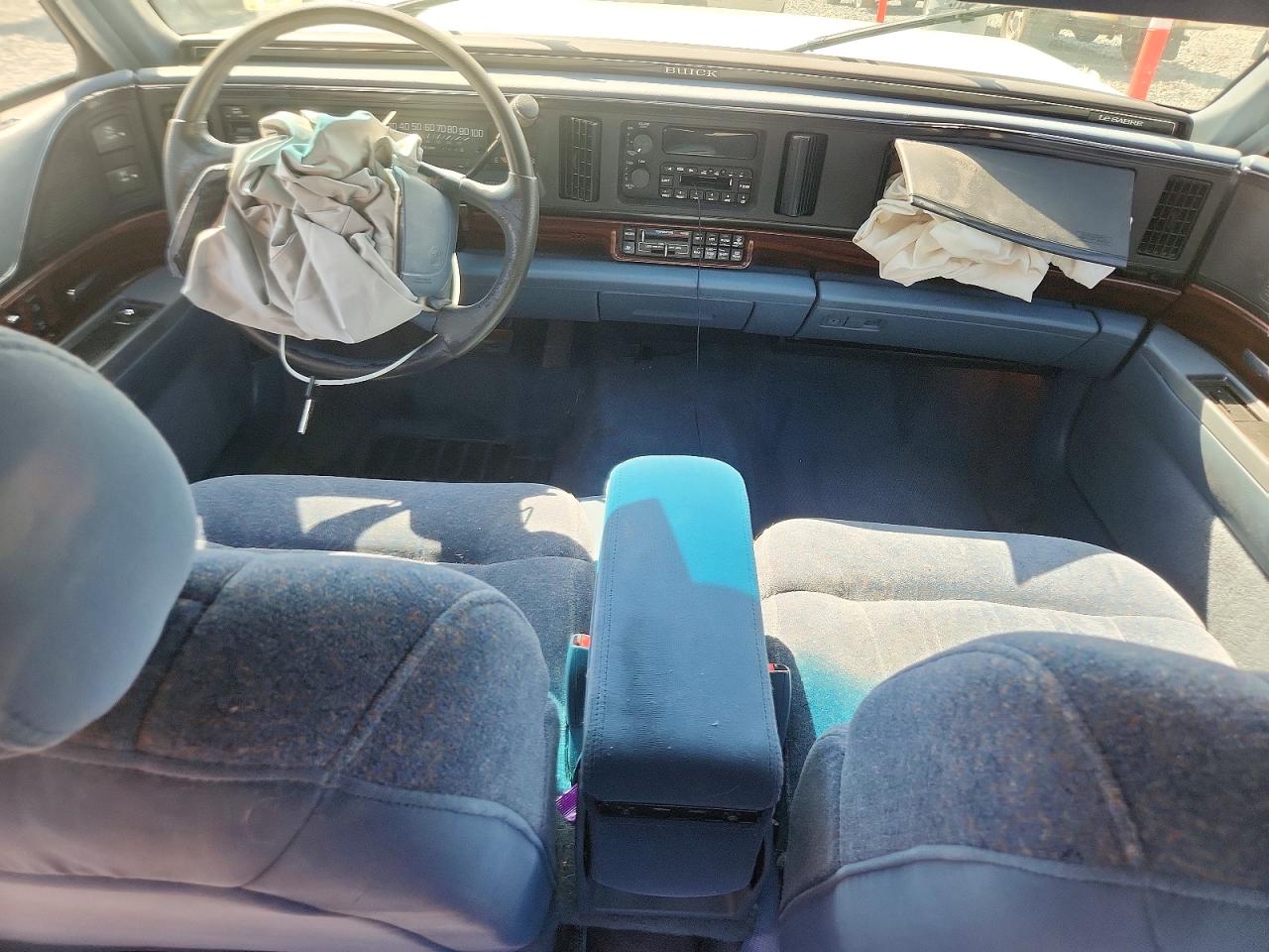 1997 Buick Lesabre Custom White vin: 1G4HP52K9VH544768