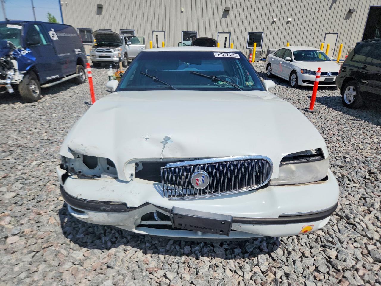 1997 Buick Lesabre Custom White vin: 1G4HP52K9VH544768