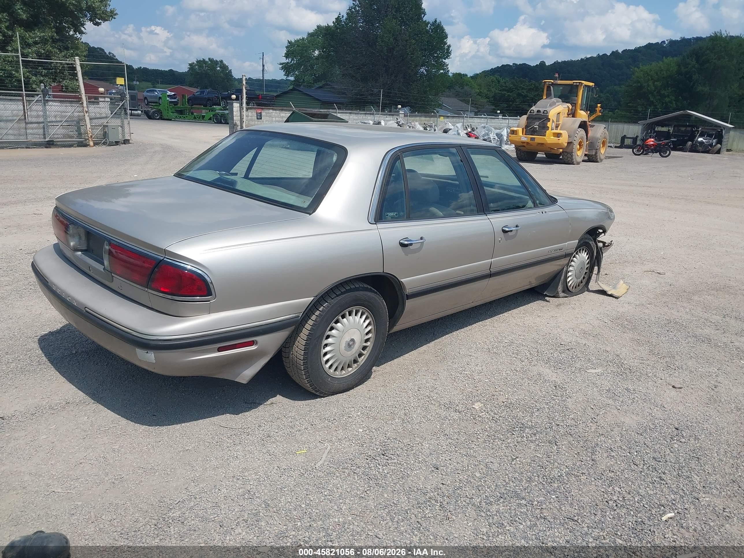 1997 Buick Lesabre Custom Silver vin: 1G4HP52K9VH590519