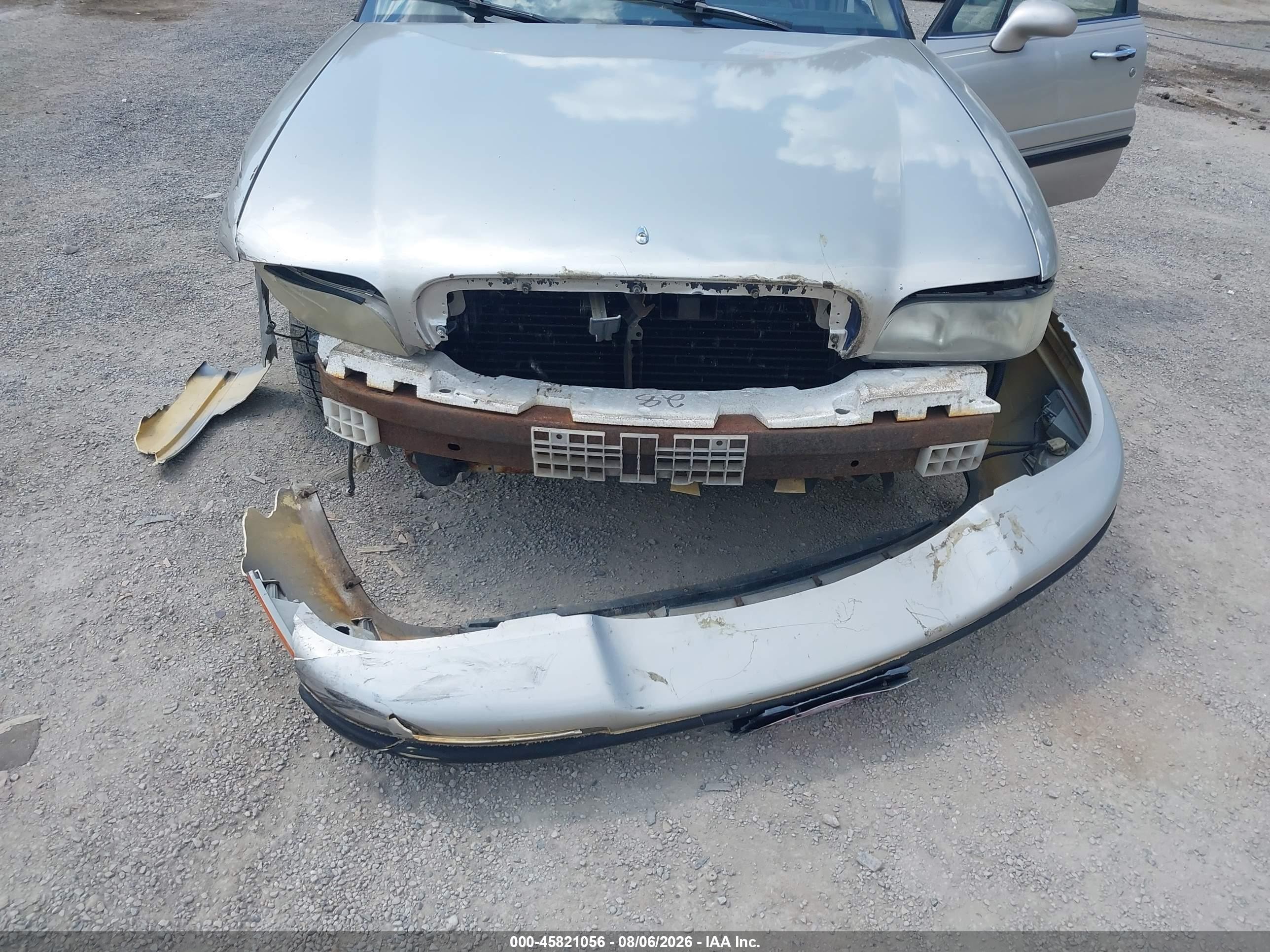 1997 Buick Lesabre Custom Silver vin: 1G4HP52K9VH590519