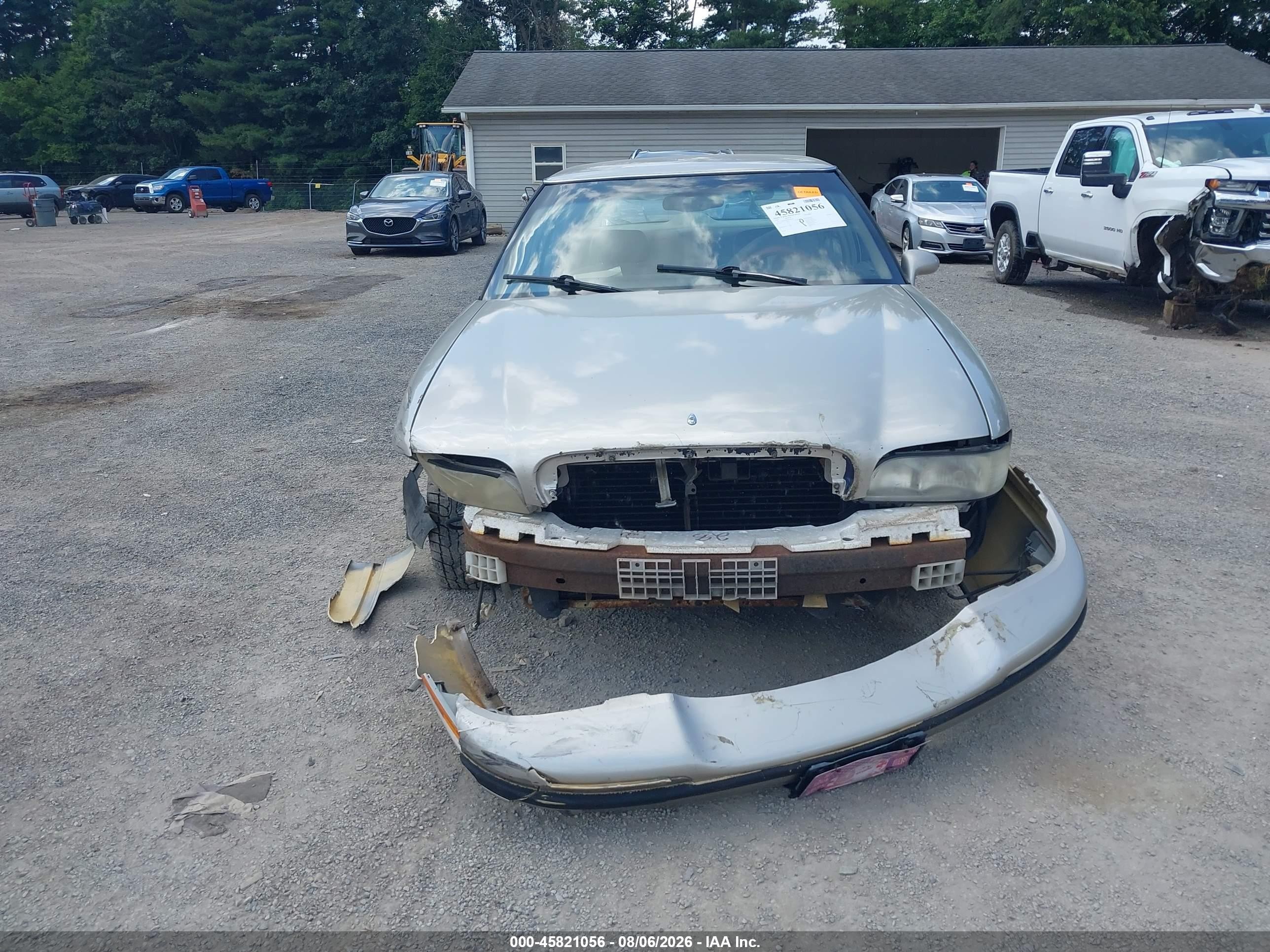 1997 Buick Lesabre Custom Silver vin: 1G4HP52K9VH590519