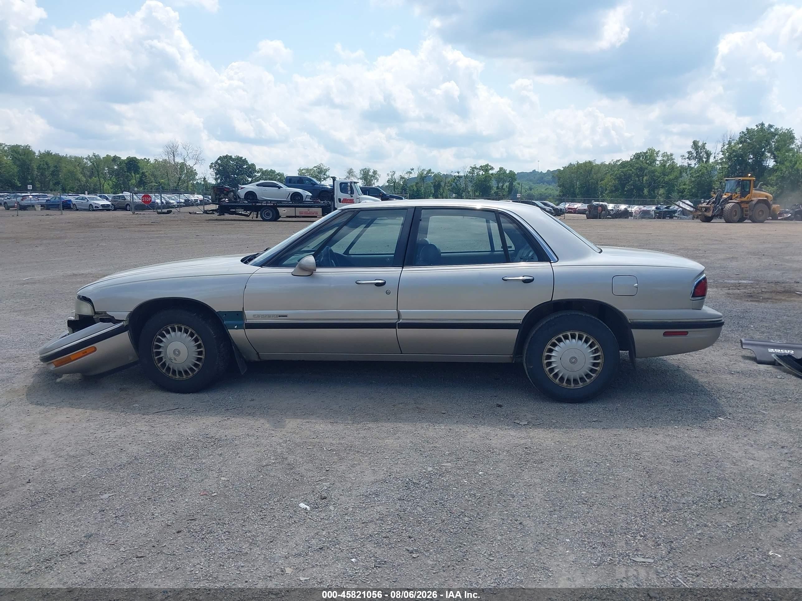 1997 Buick Lesabre Custom Silver vin: 1G4HP52K9VH590519