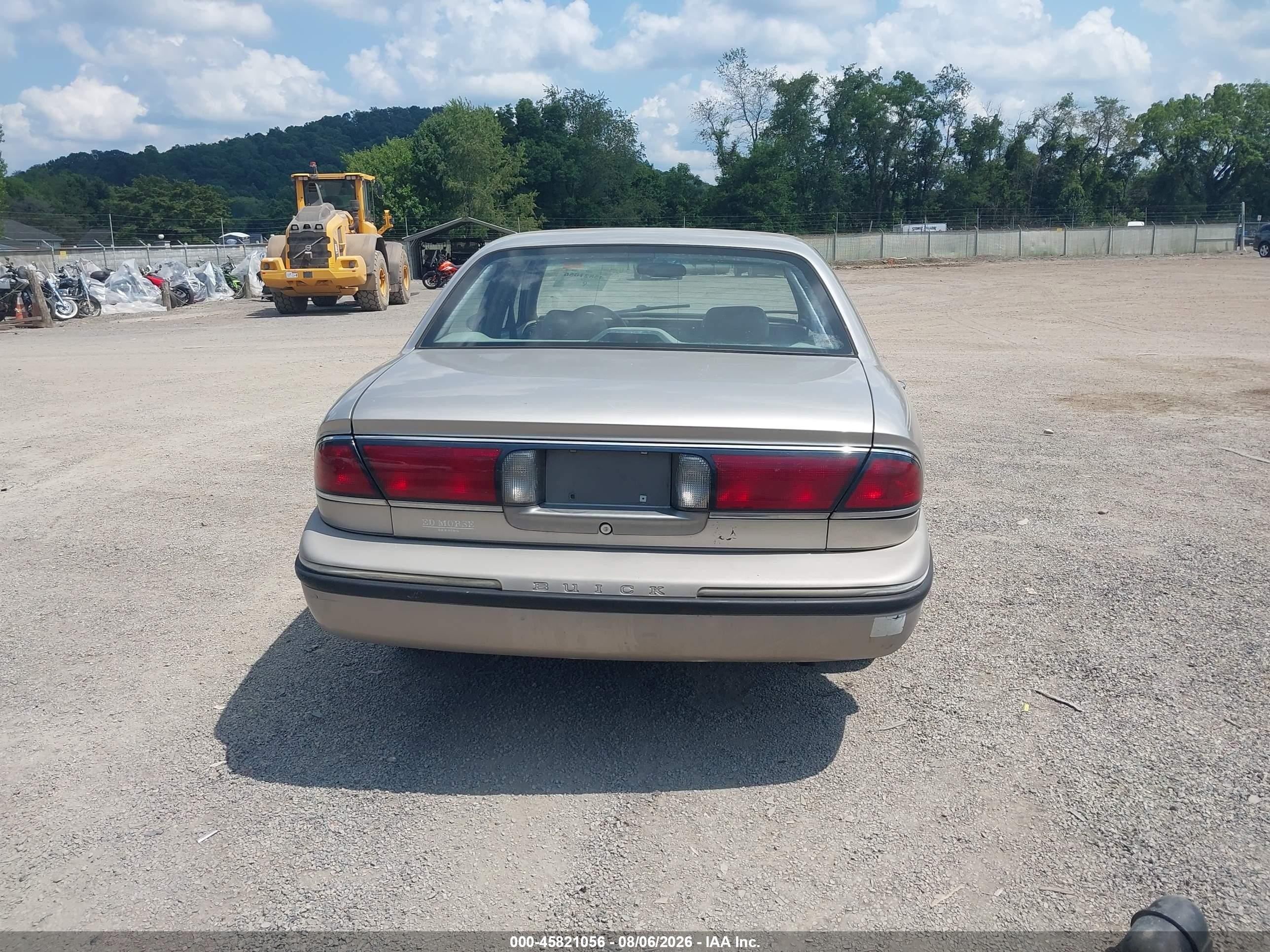 1997 Buick Lesabre Custom Silver vin: 1G4HP52K9VH590519