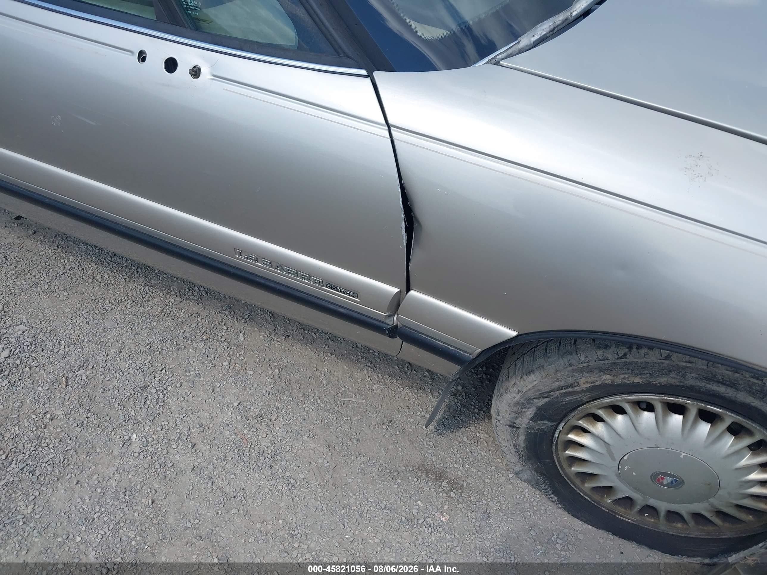 1997 Buick Lesabre Custom Silver vin: 1G4HP52K9VH590519