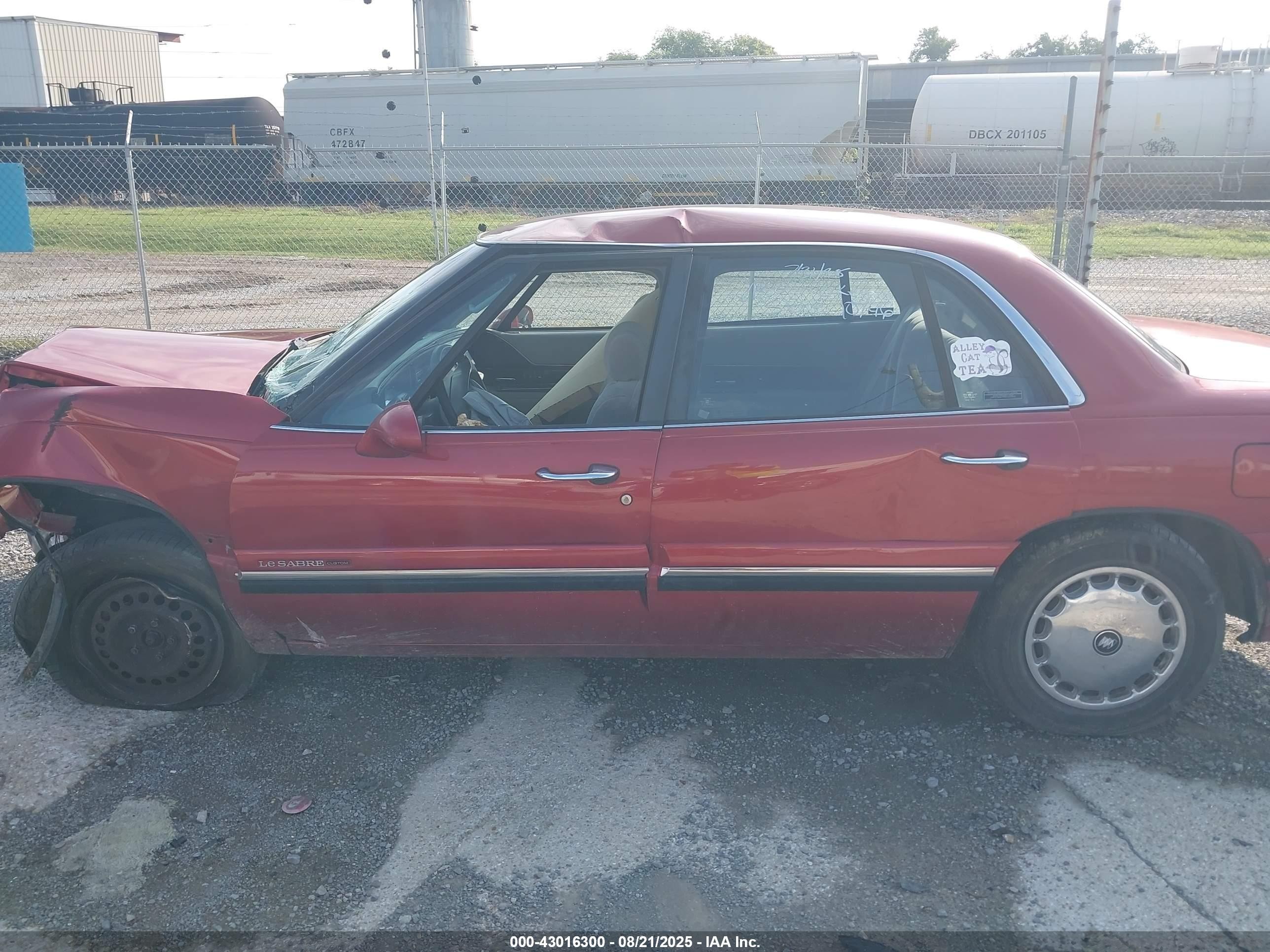 1997 Buick Lesabre Custom Cmi Красный vin: 1G4HP52K9VH618674