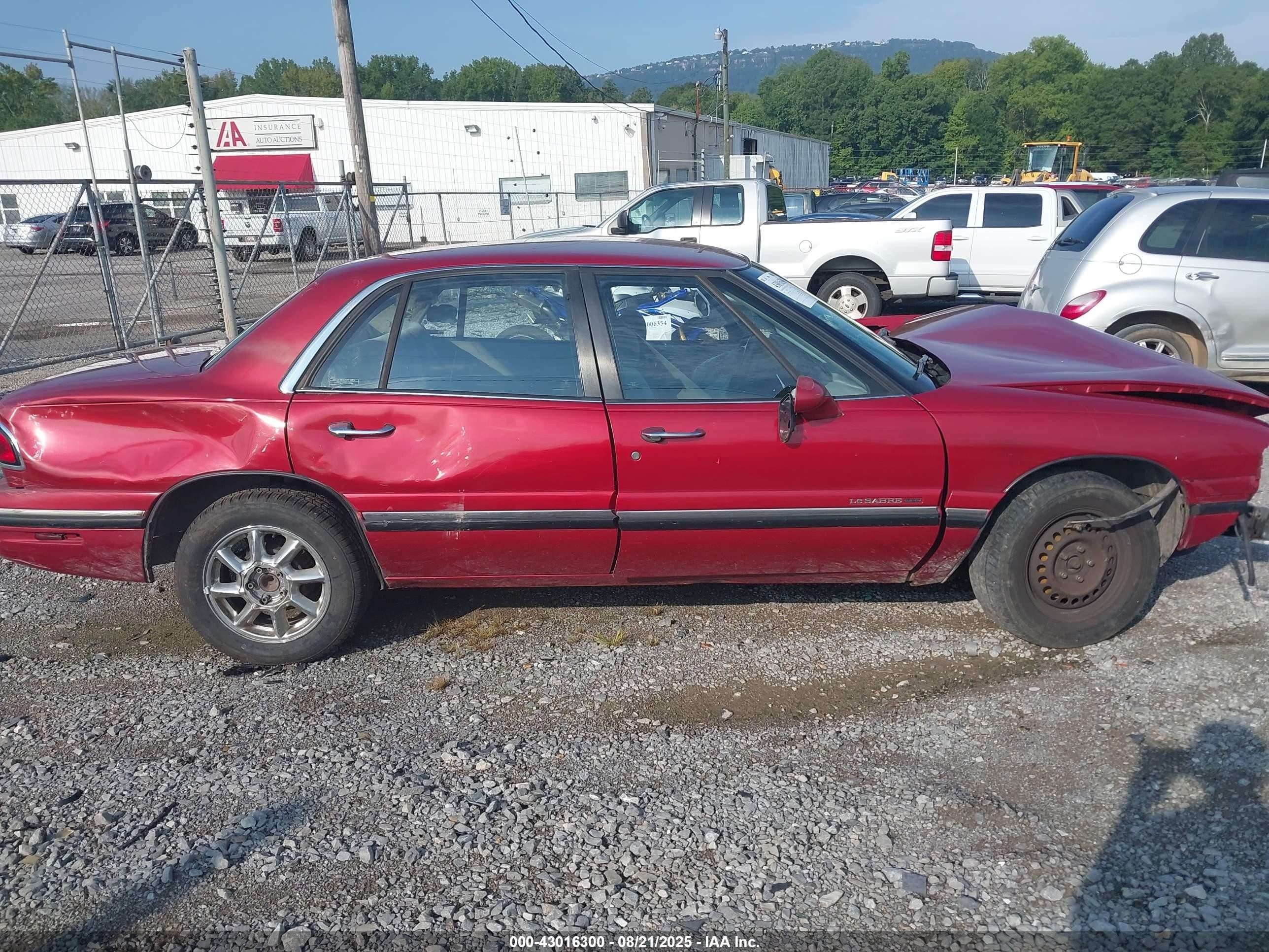 1997 Buick Lesabre Custom Cmi Красный vin: 1G4HP52K9VH618674