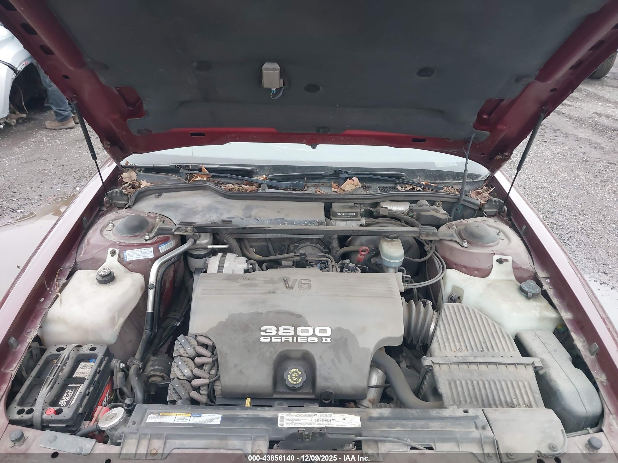 1998 Buick Lesabre Custom Burgundy vin: 1G4HP52K9WH471225