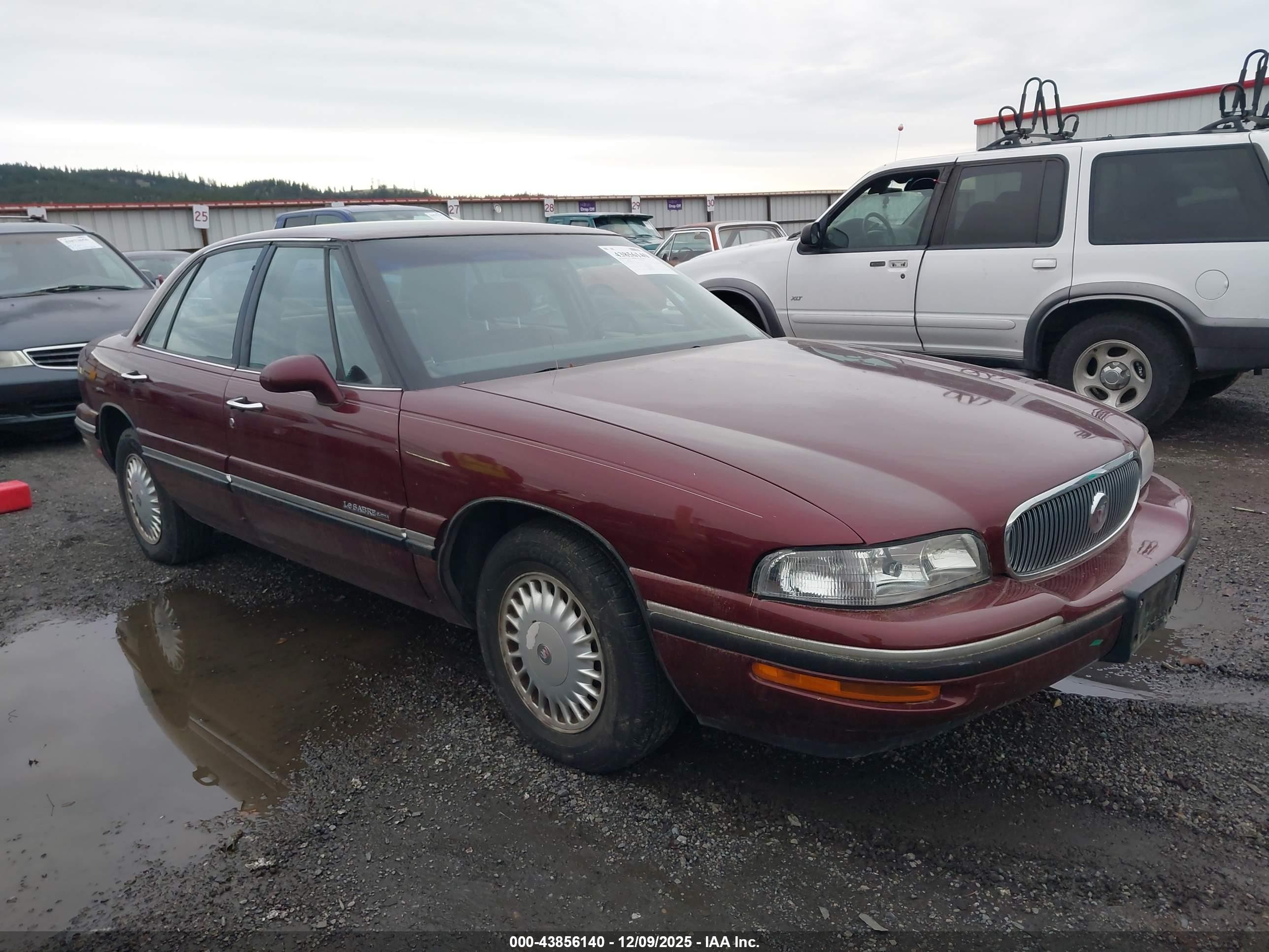 1998 Buick Lesabre Custom Burgundy vin: 1G4HP52K9WH471225