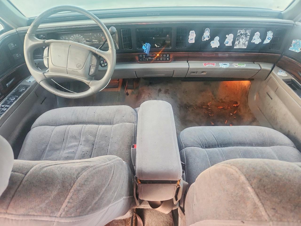 1998 Buick Lesabre Custom Silver vin: 1G4HP52K9WH489076