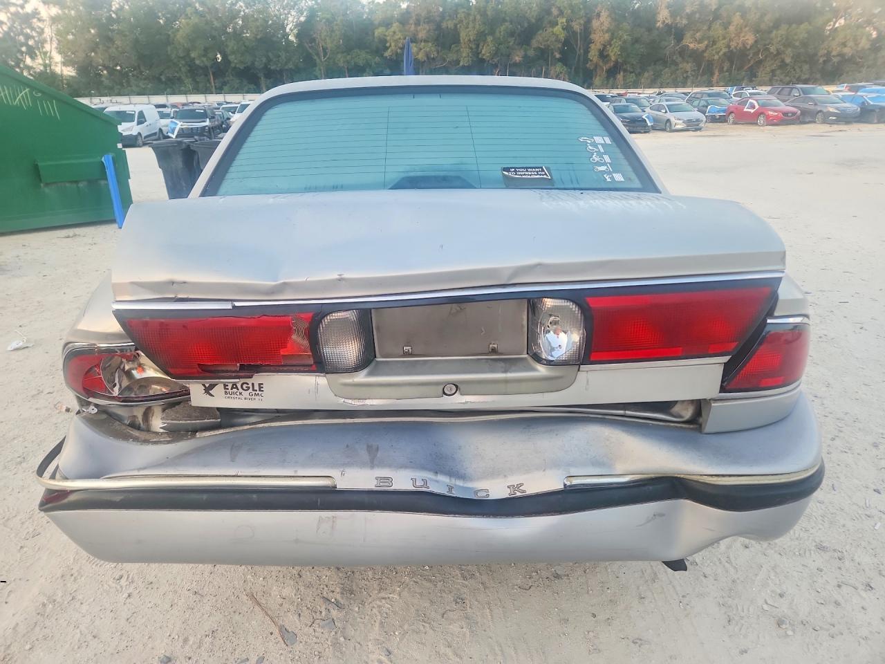 1998 Buick Lesabre Custom Silver vin: 1G4HP52K9WH489076
