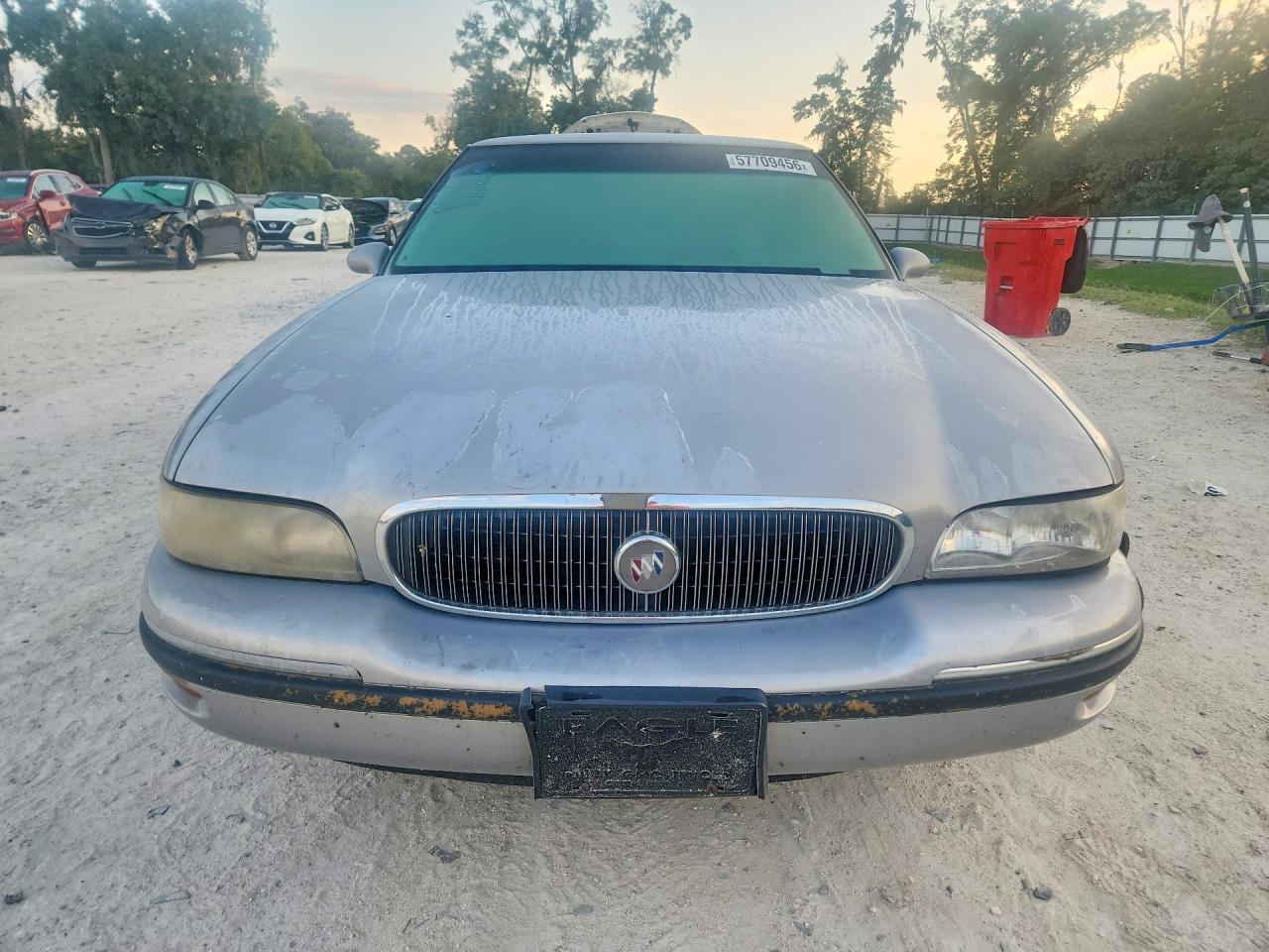 1998 Buick Lesabre Custom Silver vin: 1G4HP52K9WH489076