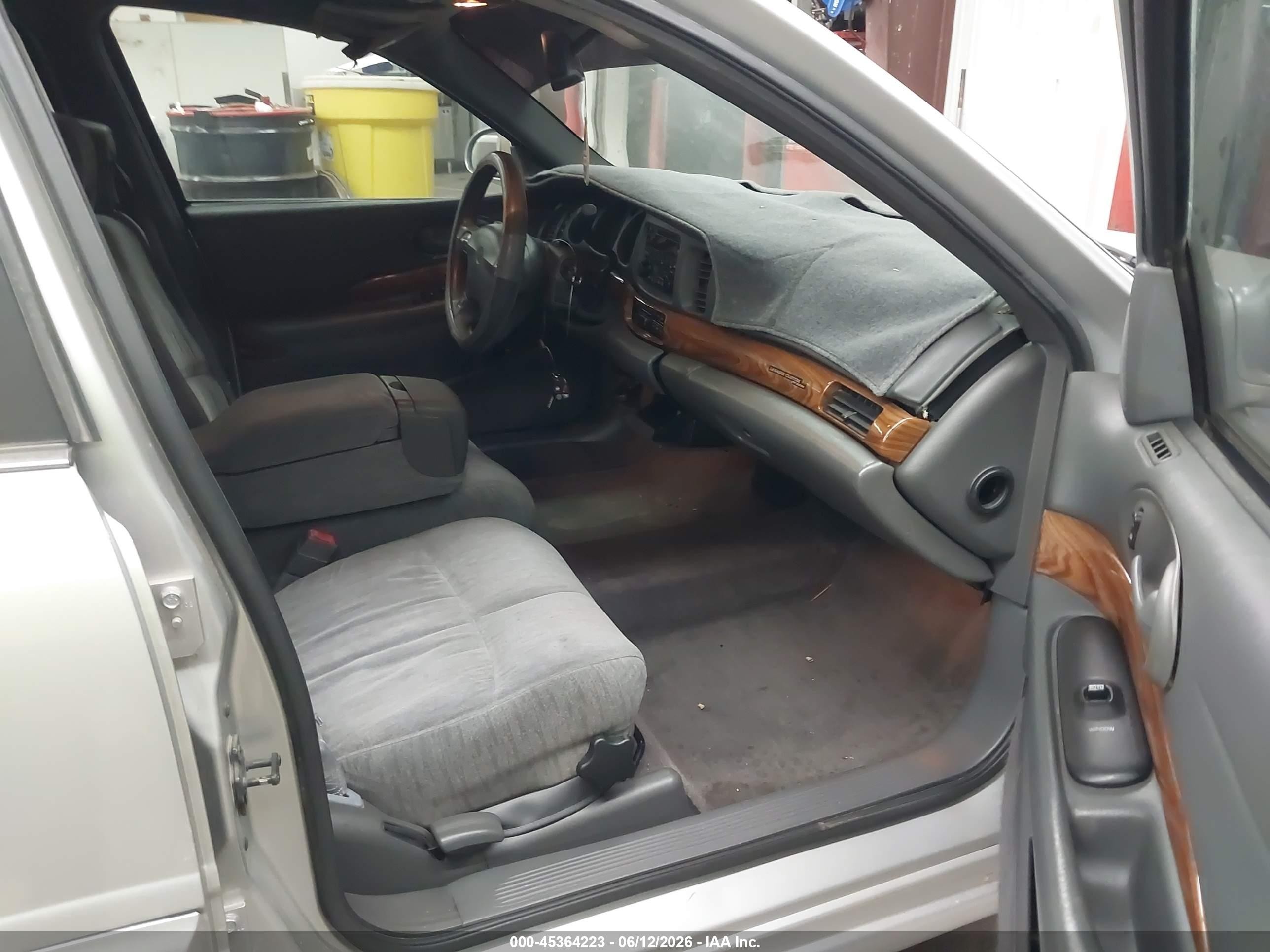 2003 Buick Lesabre Custom Silver vin: 1G4HP52KX34150197