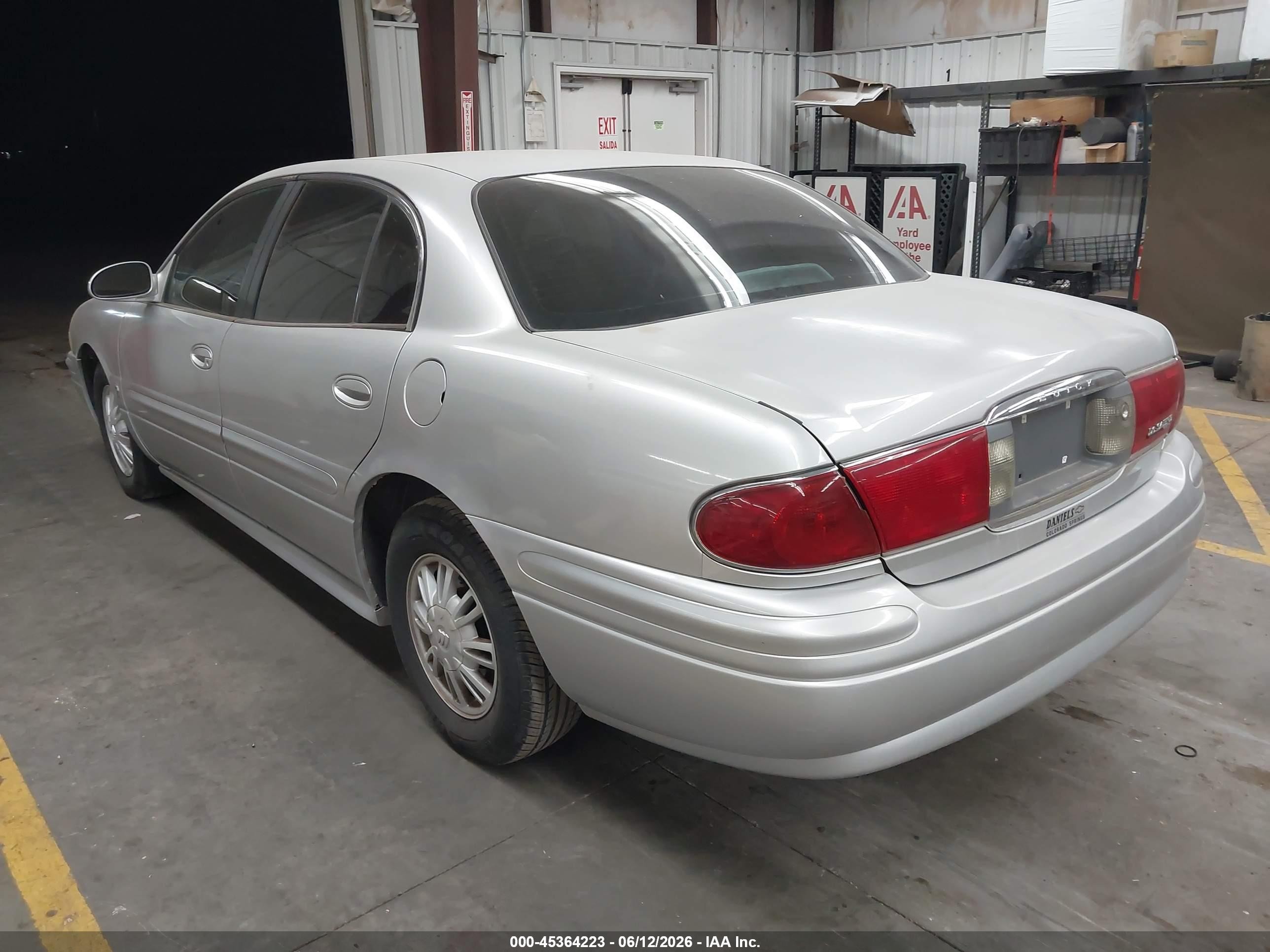 2003 Buick Lesabre Custom Silver vin: 1G4HP52KX34150197