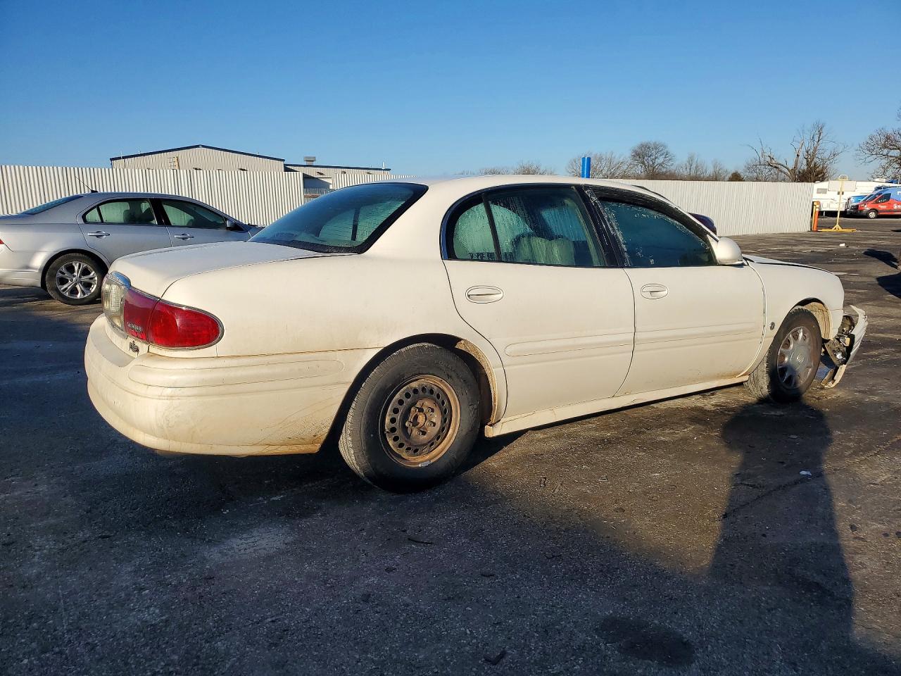 2004 Buick Lesabre Custom White vin: 1G4HP52KX44124071