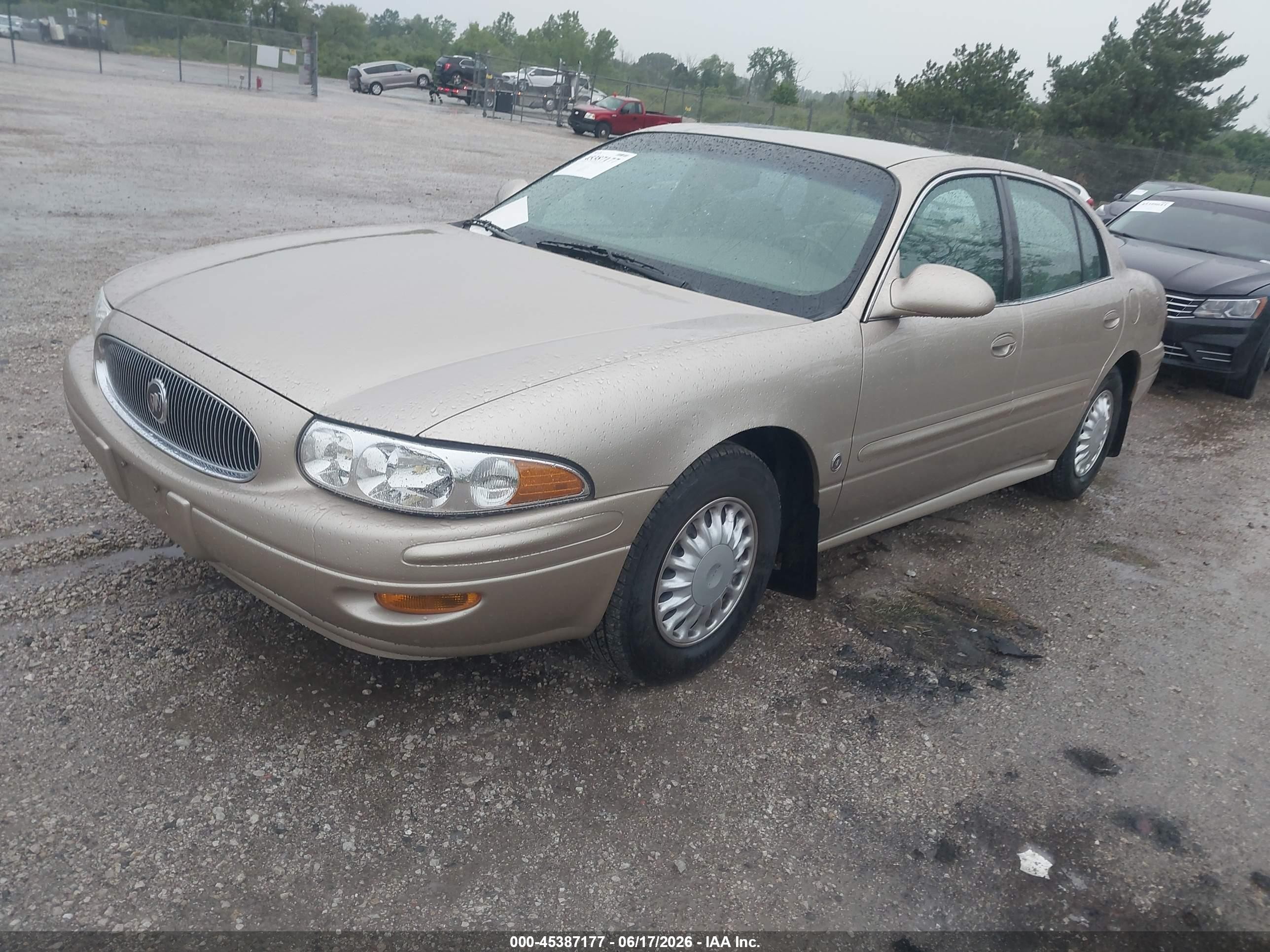 2005 Buick Lesabre Custom Gold vin: 1G4HP52KX5U134178