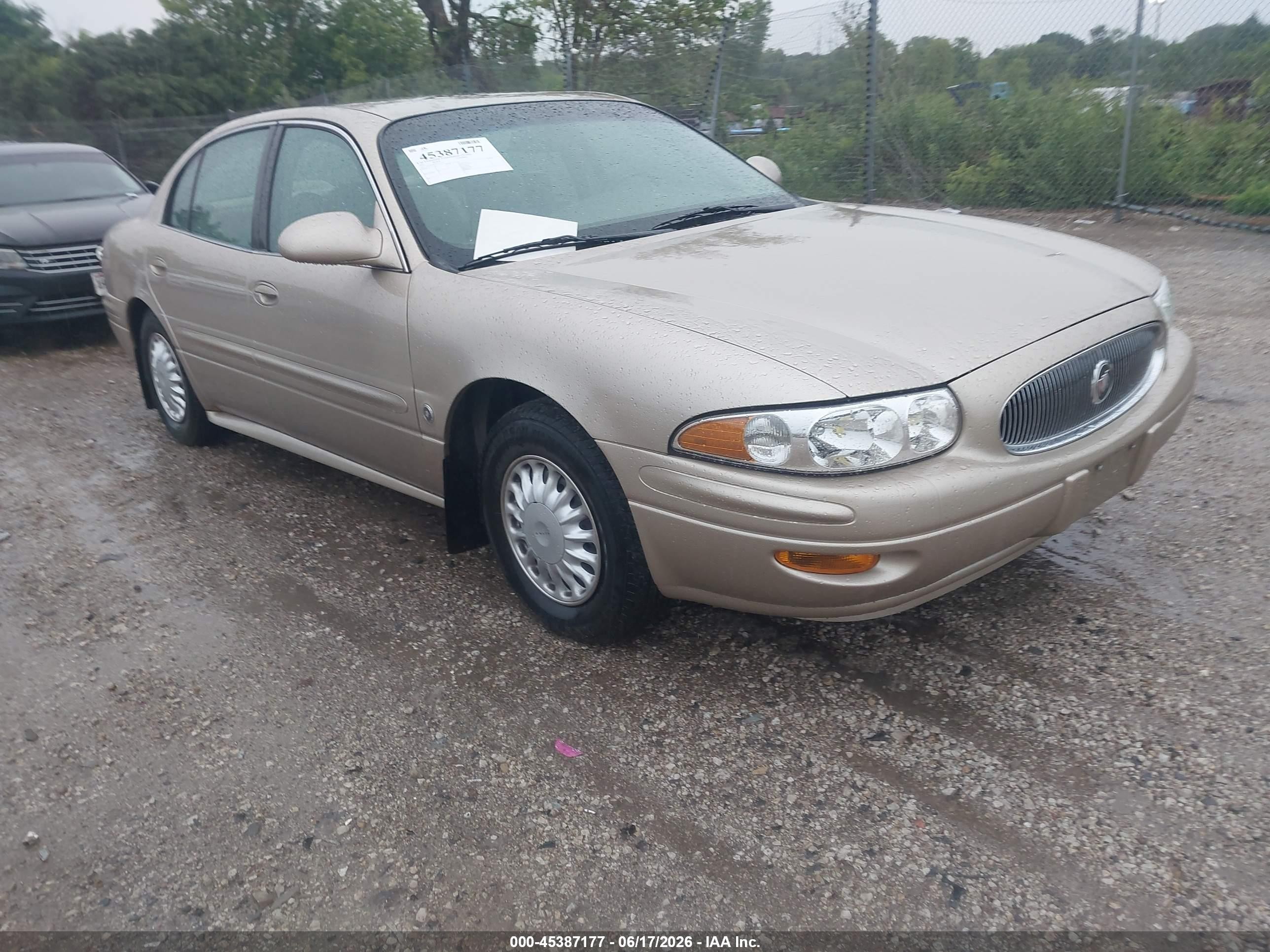2005 Buick Lesabre Custom Gold vin: 1G4HP52KX5U134178