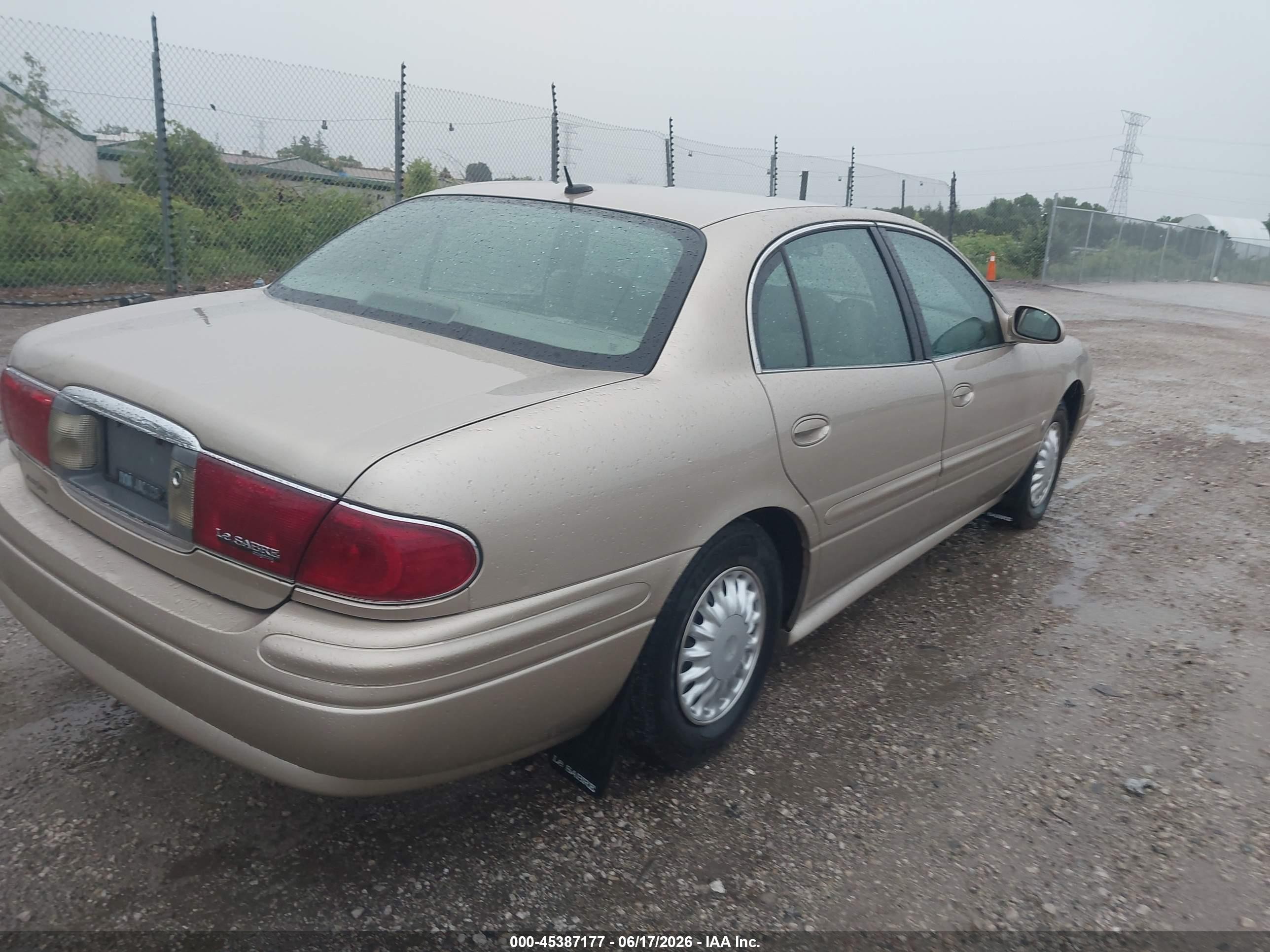 2005 Buick Lesabre Custom Gold vin: 1G4HP52KX5U134178