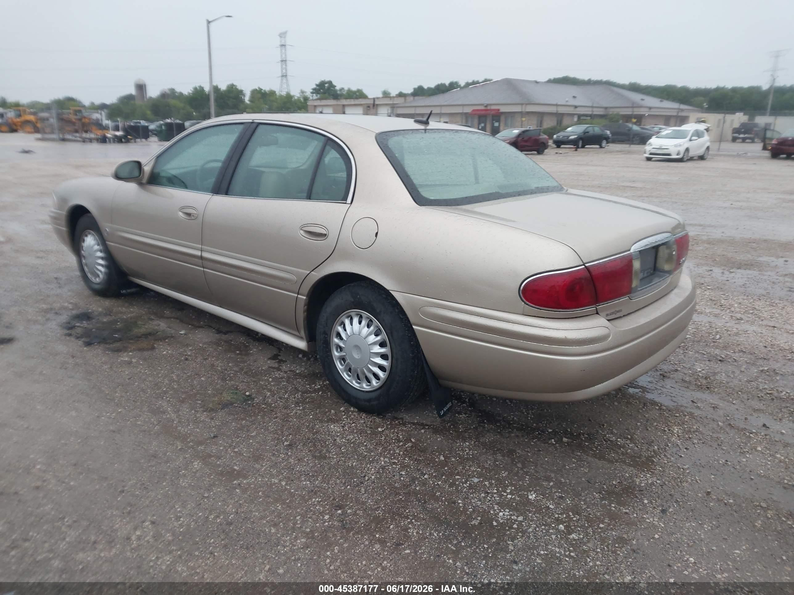 2005 Buick Lesabre Custom Gold vin: 1G4HP52KX5U134178