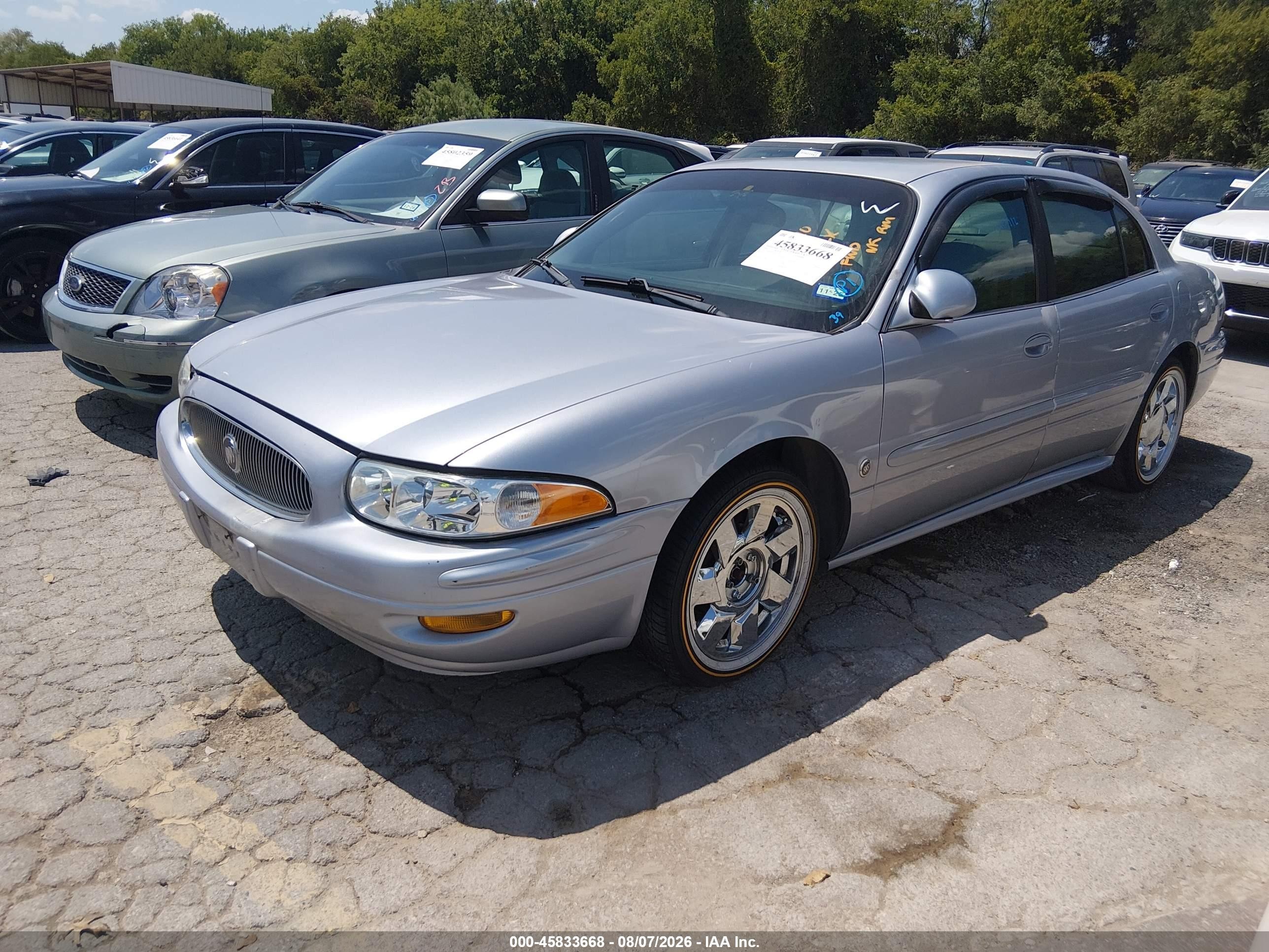 2005 Buick Lesabre Custom Silver vin: 1G4HP52KX5U153670
