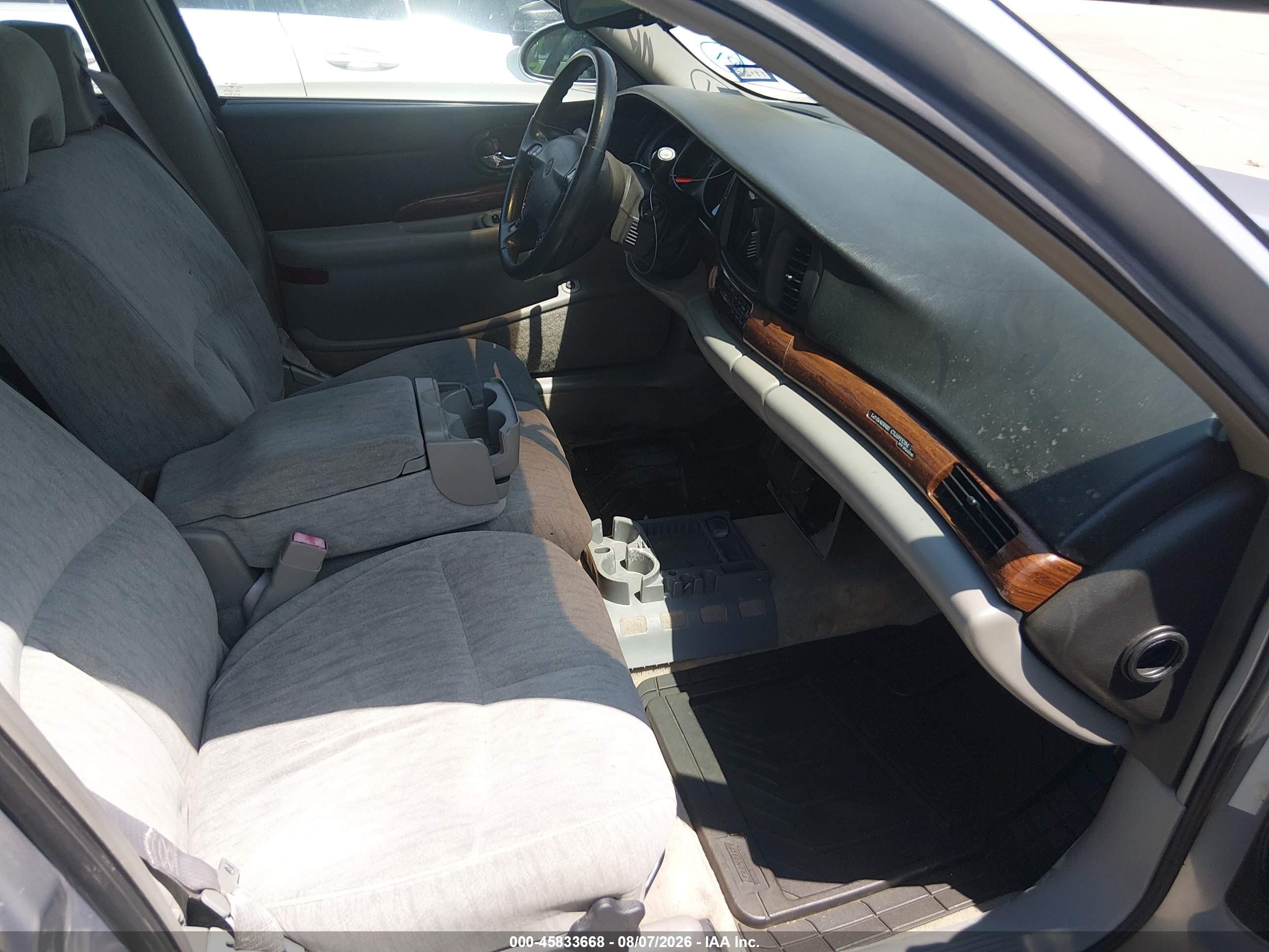 2005 Buick Lesabre Custom Silver vin: 1G4HP52KX5U153670