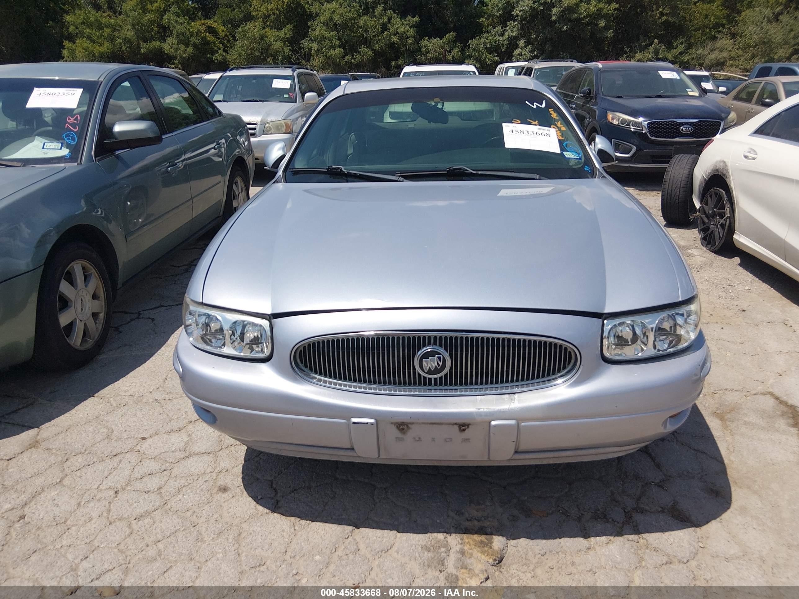 2005 Buick Lesabre Custom Silver vin: 1G4HP52KX5U153670