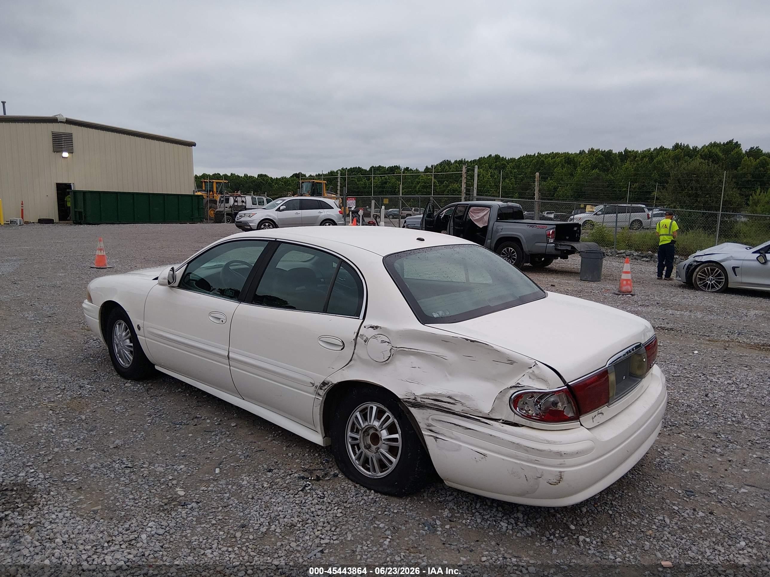 2005 Buick Lesabre Custom Белый vin: 1G4HP52KX5U278992