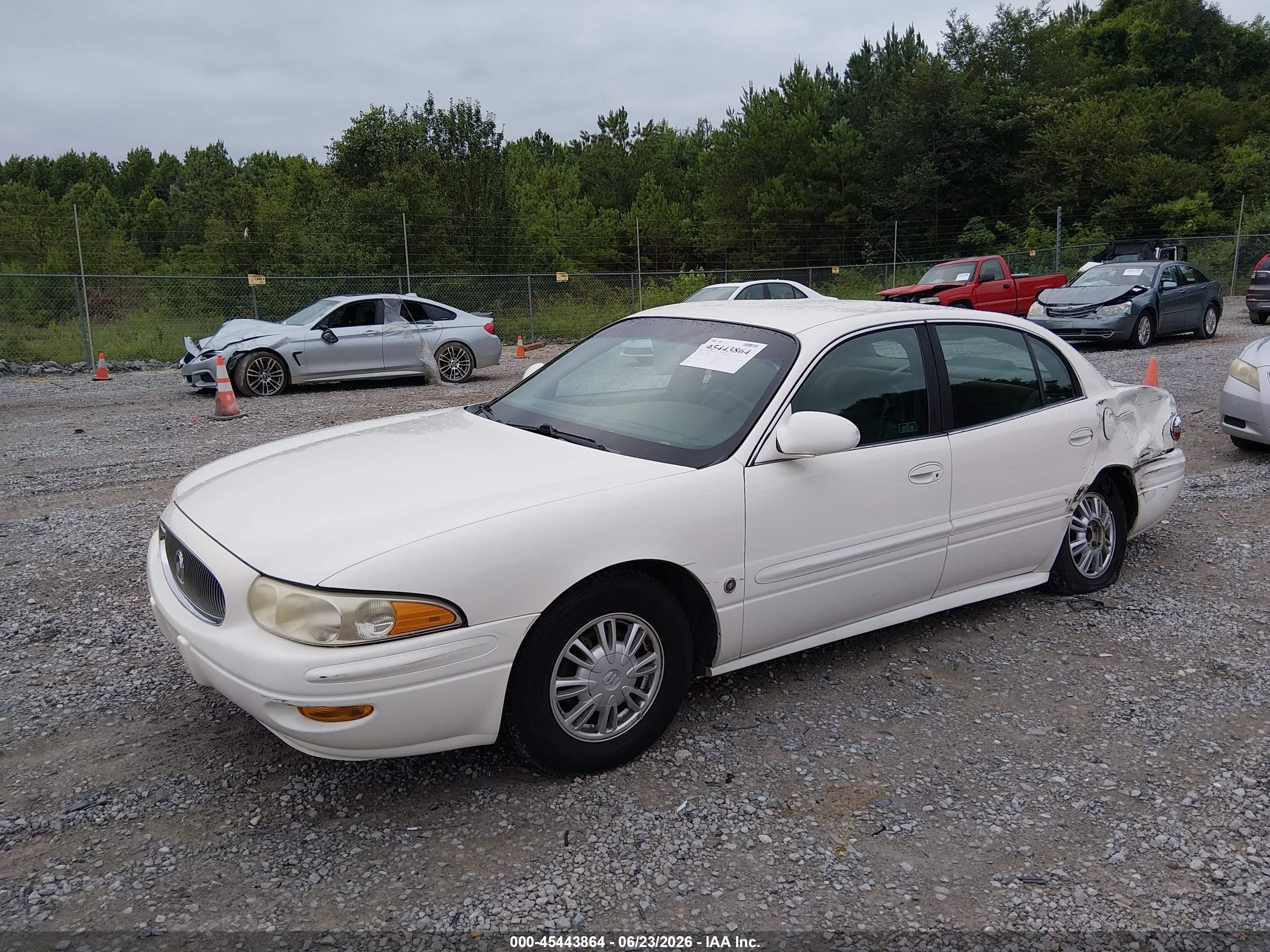 2005 Buick Lesabre Custom Белый vin: 1G4HP52KX5U278992