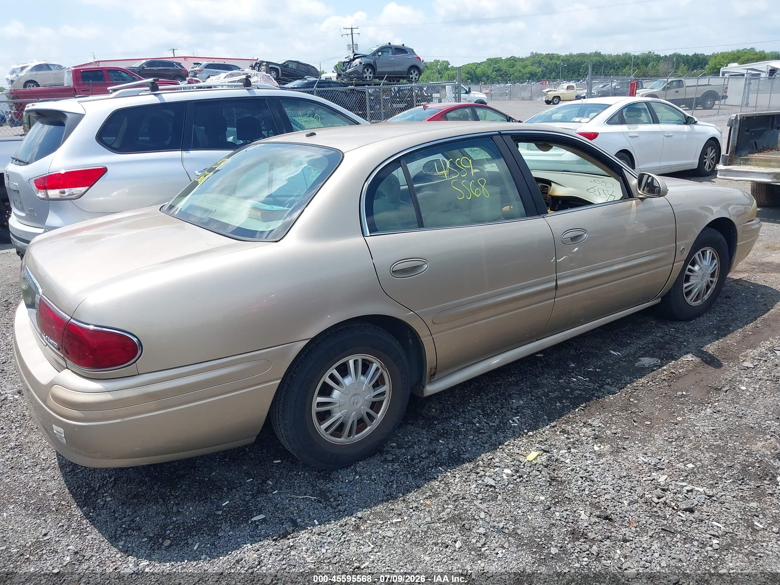 2005 Buick Lesabre Custom Gold vin: 1G4HP52KX5U284260